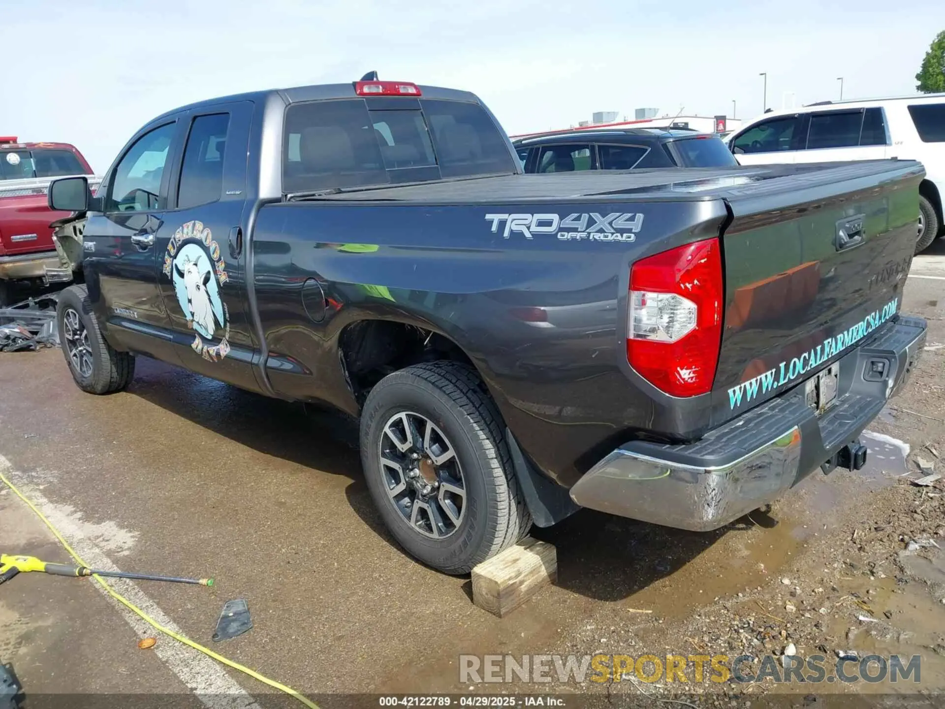 3 fotografías del automóvil dañado 5TFBY5F13MX044120 TOYOTA TUNDRA 2021