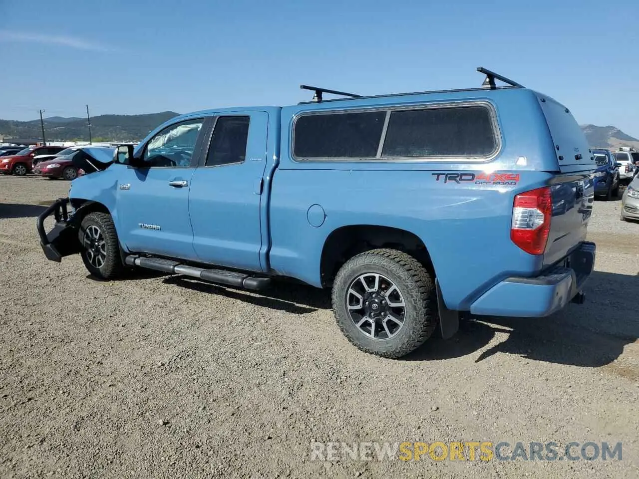 2 fotografías del automóvil dañado 5TFBY5F15MX988047 TOYOTA TUNDRA 2021