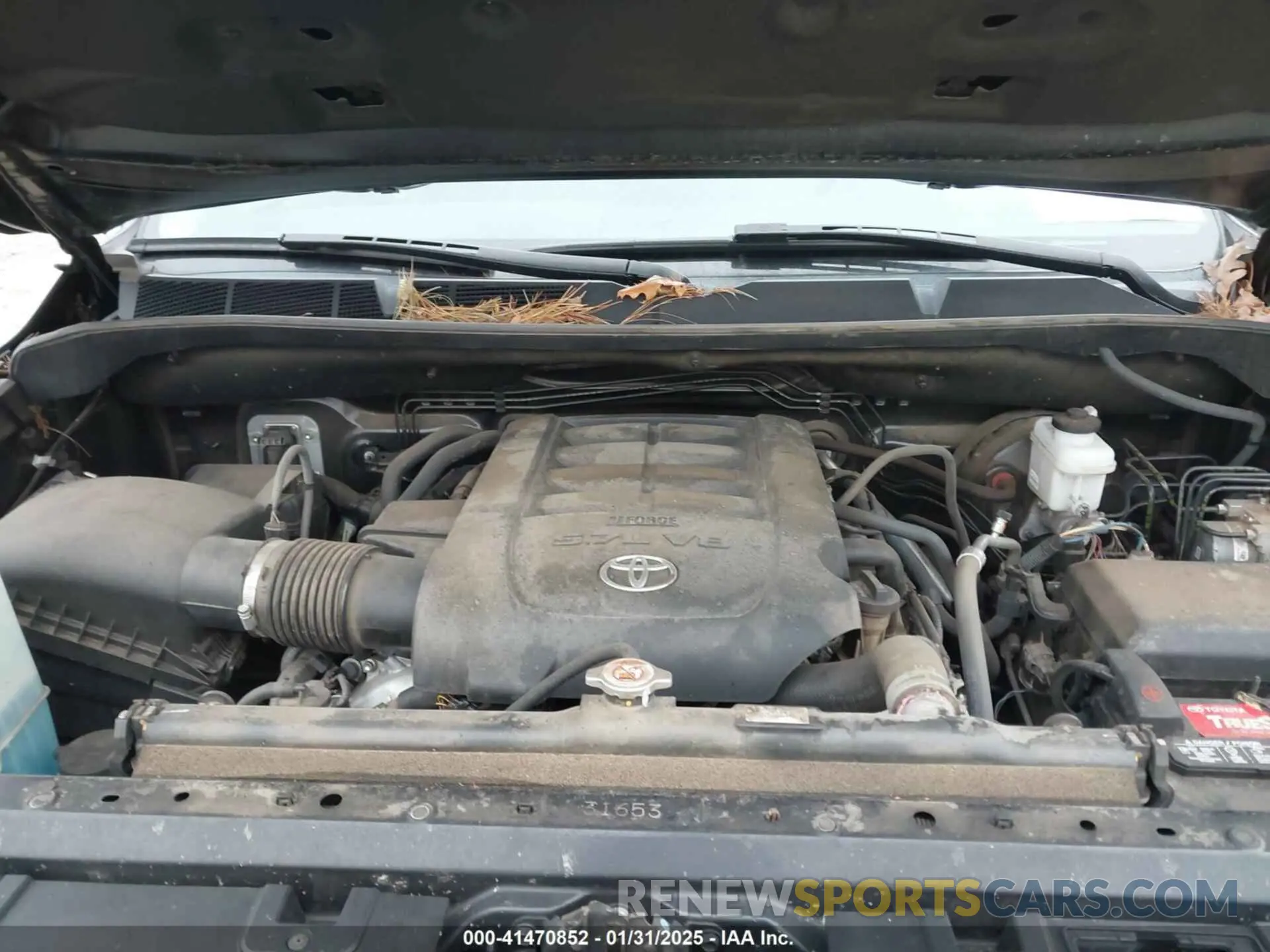 10 fotografías del automóvil dañado 5TFBY5F17MX987966 TOYOTA TUNDRA 2021
