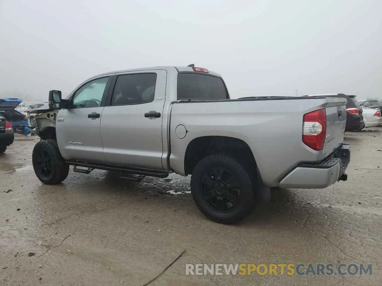 2 fotografías del automóvil dañado 5TFDY5F10MX016672 TOYOTA TUNDRA 2021