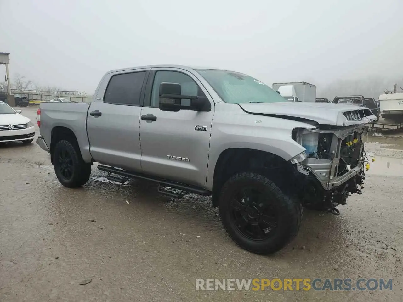 4 fotografías del automóvil dañado 5TFDY5F10MX016672 TOYOTA TUNDRA 2021