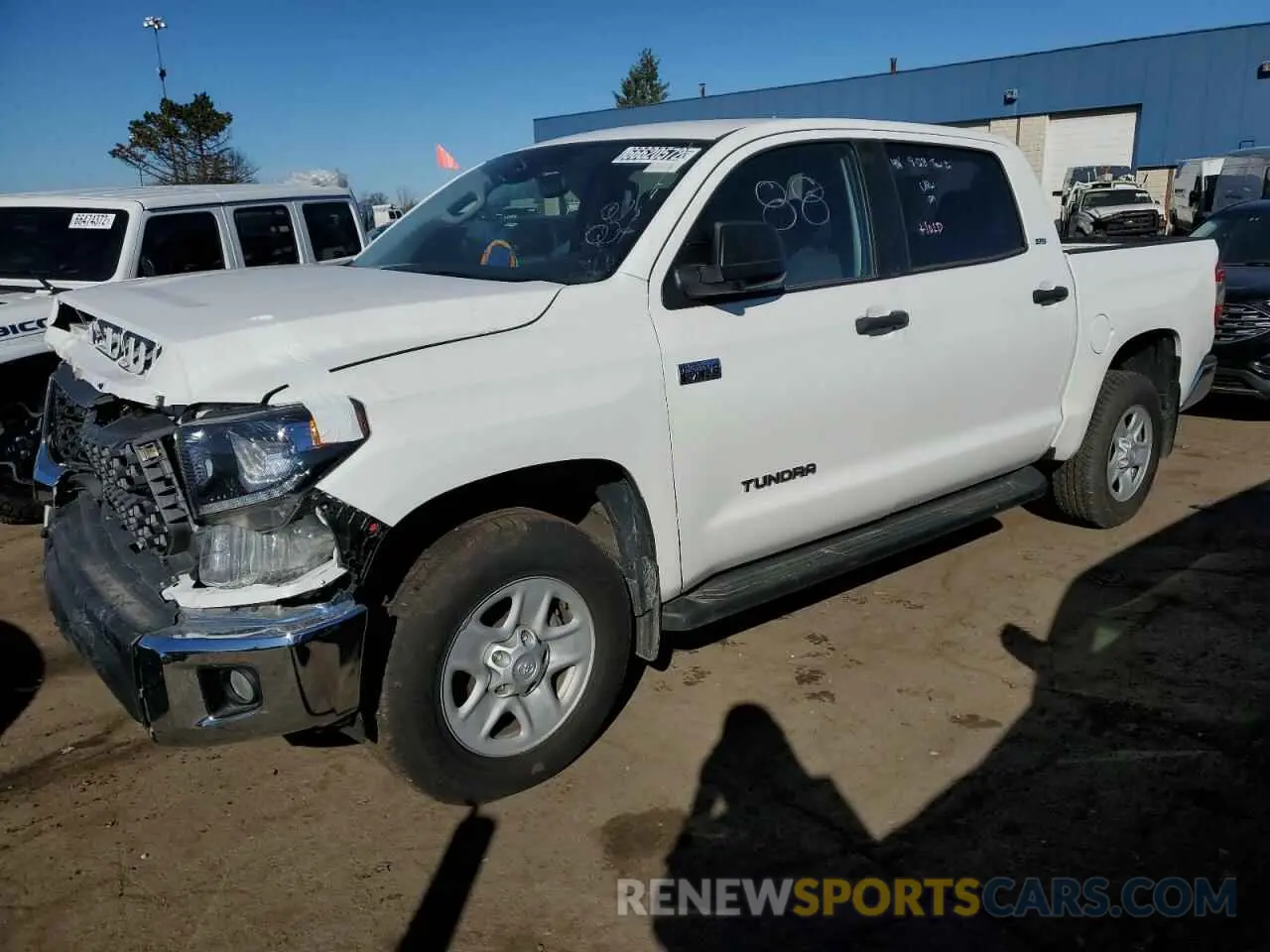 1 fotografías del automóvil dañado 5TFDY5F10MX020043 TOYOTA TUNDRA 2021