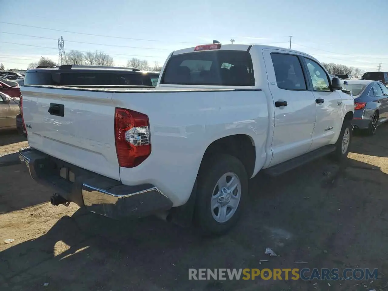 3 fotografías del automóvil dañado 5TFDY5F10MX020043 TOYOTA TUNDRA 2021