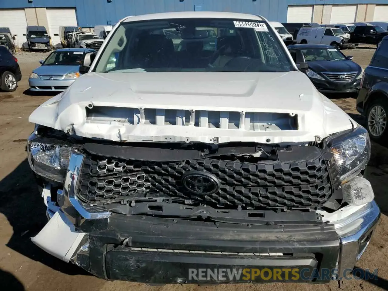 5 fotografías del automóvil dañado 5TFDY5F10MX020043 TOYOTA TUNDRA 2021