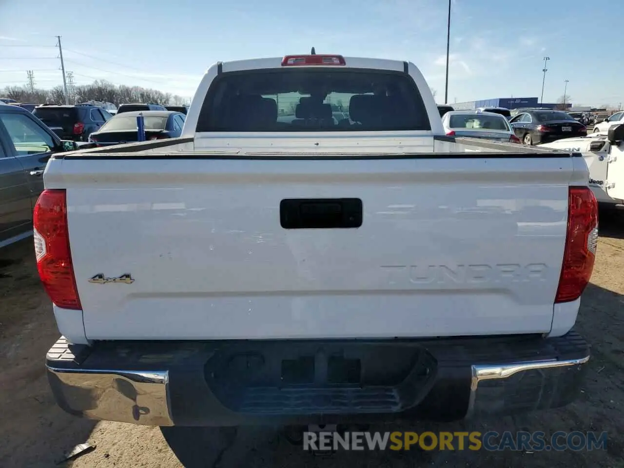 6 fotografías del automóvil dañado 5TFDY5F10MX020043 TOYOTA TUNDRA 2021