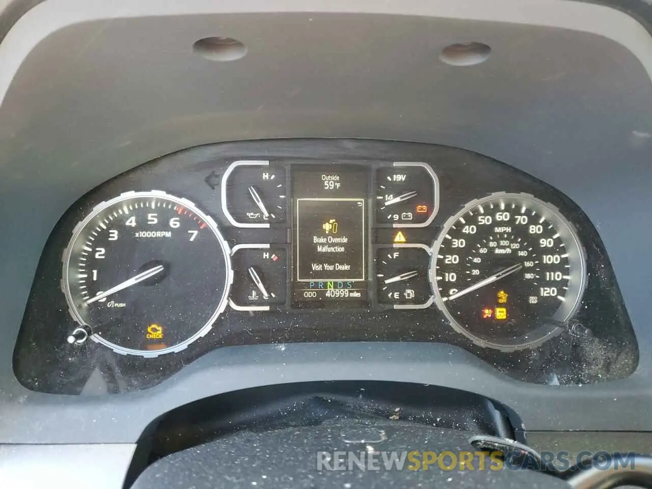 9 fotografías del automóvil dañado 5TFDY5F10MX020043 TOYOTA TUNDRA 2021