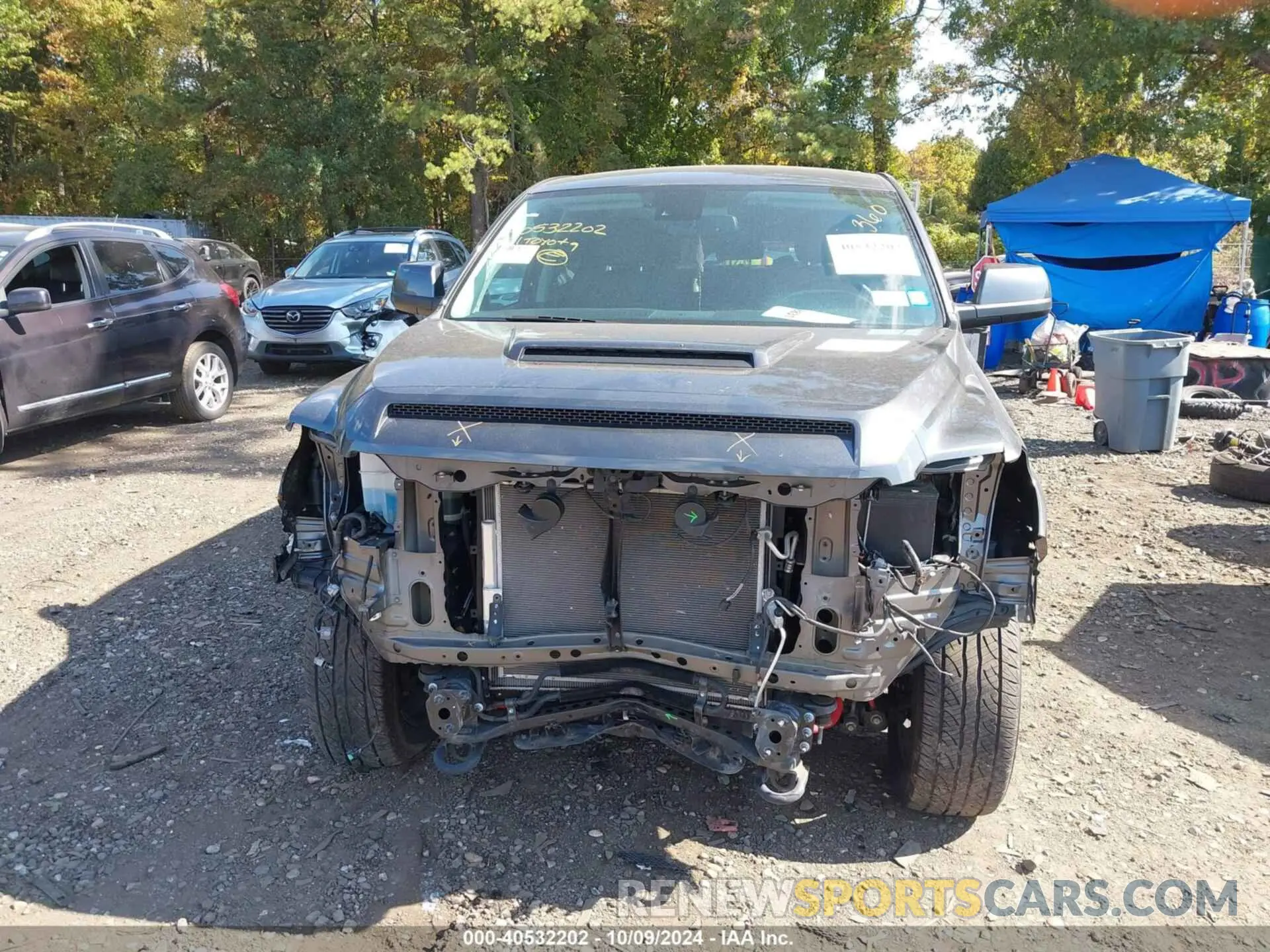12 fotografías del automóvil dañado 5TFDY5F10MX975389 TOYOTA TUNDRA 2021