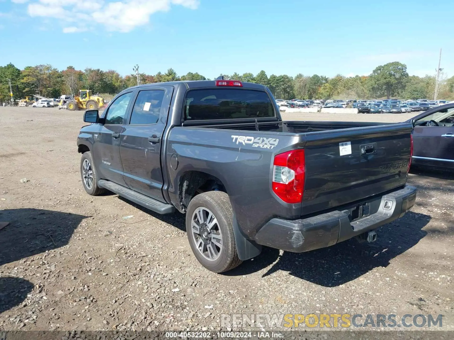 3 fotografías del automóvil dañado 5TFDY5F10MX975389 TOYOTA TUNDRA 2021
