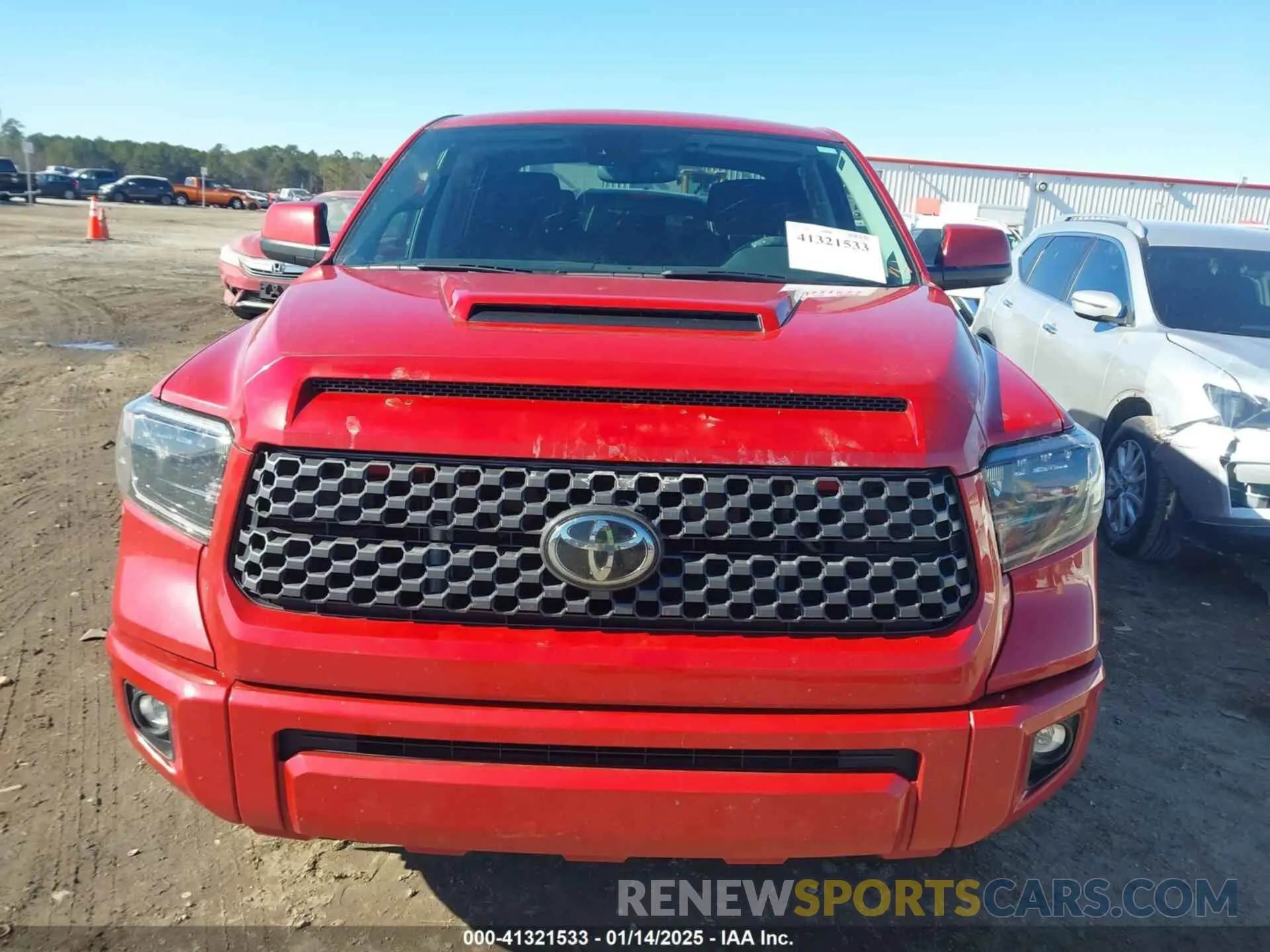 12 fotografías del automóvil dañado 5TFDY5F11MX010265 TOYOTA TUNDRA 2021