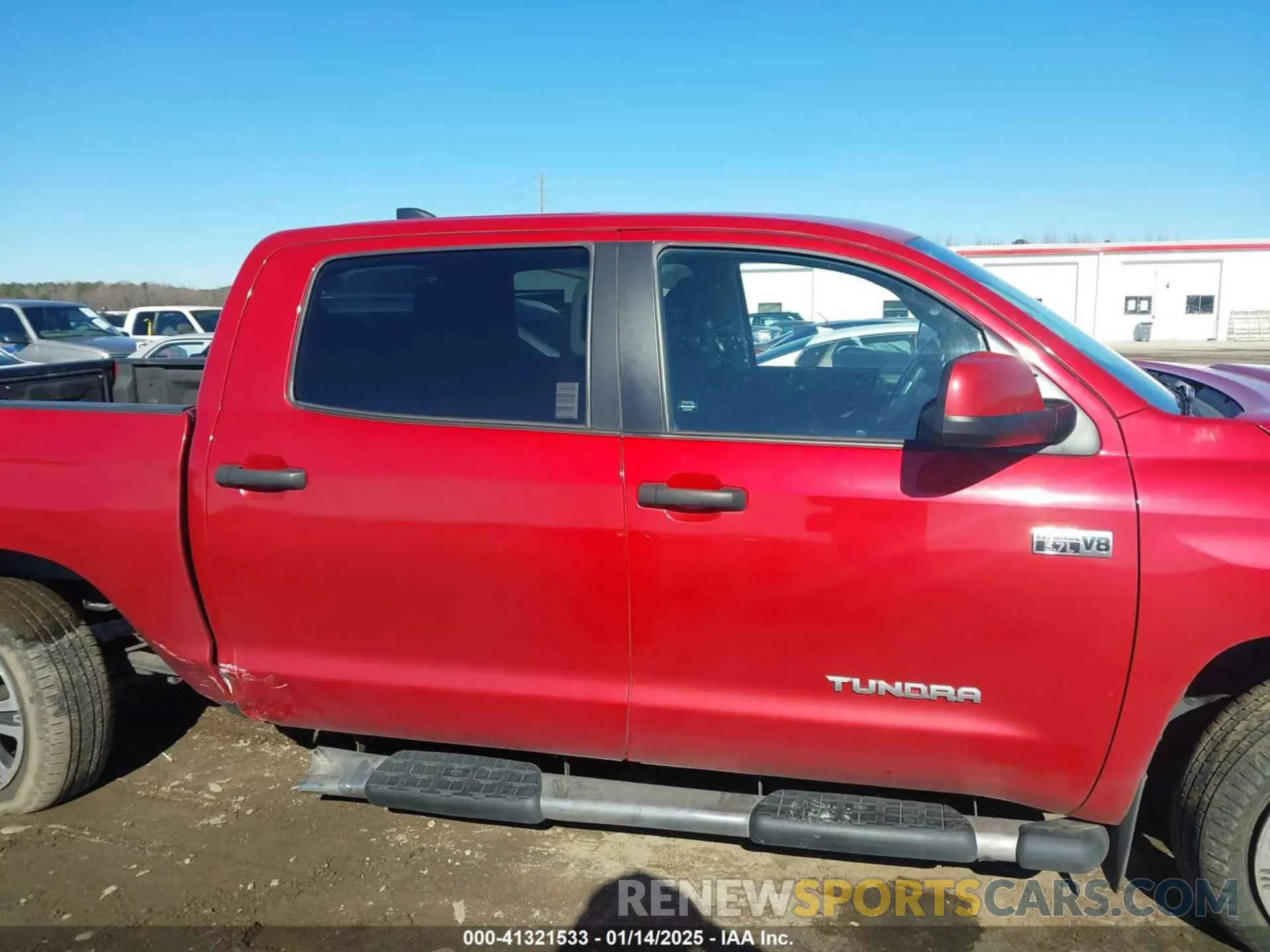 13 fotografías del automóvil dañado 5TFDY5F11MX010265 TOYOTA TUNDRA 2021