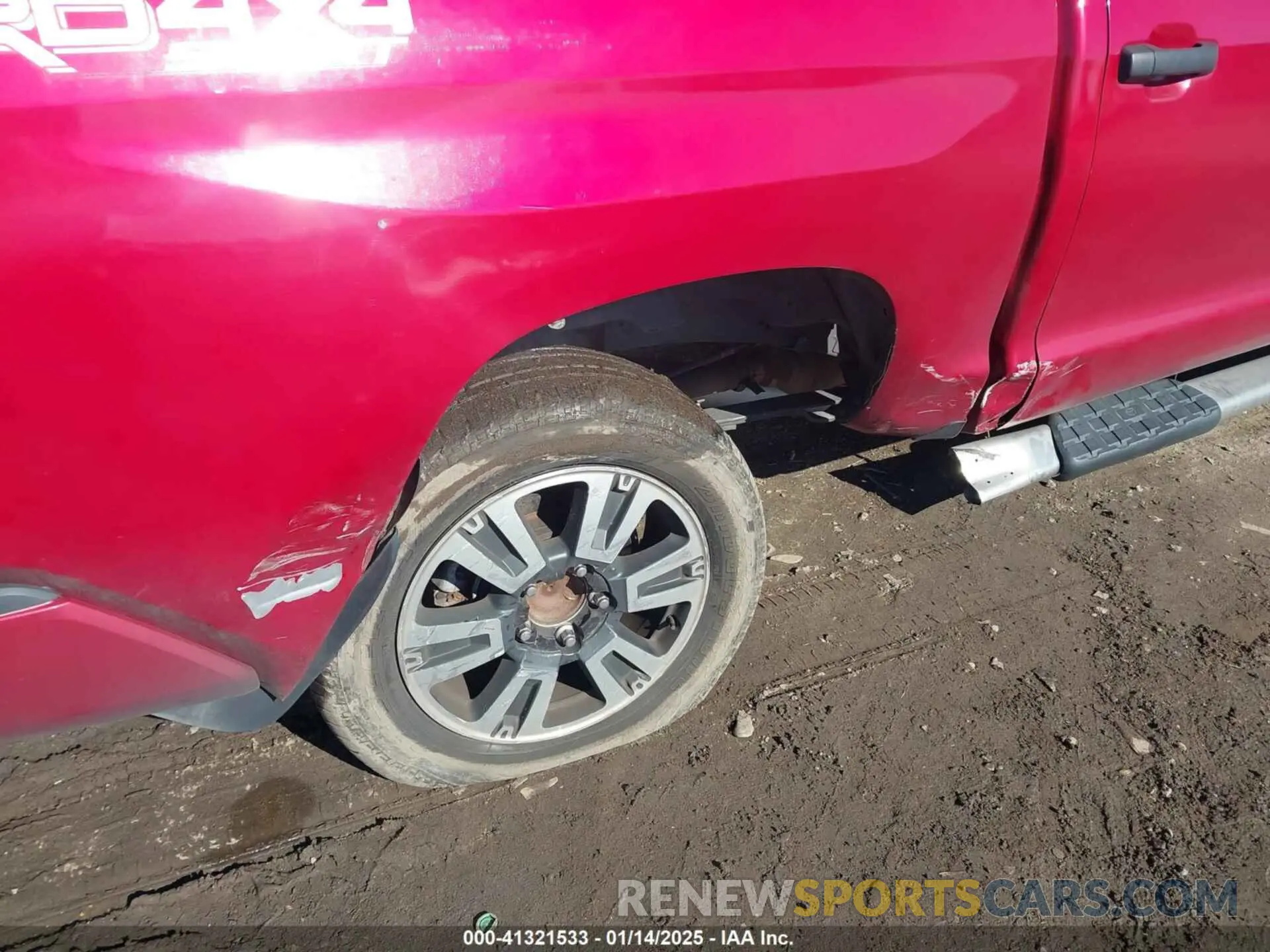 6 fotografías del automóvil dañado 5TFDY5F11MX010265 TOYOTA TUNDRA 2021