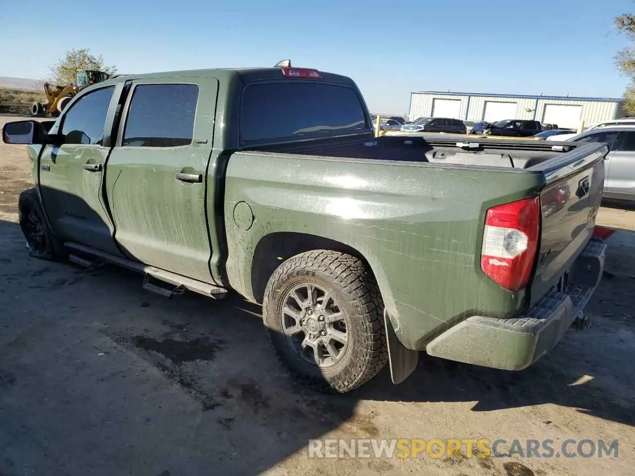2 fotografías del automóvil dañado 5TFDY5F11MX019466 TOYOTA TUNDRA 2021