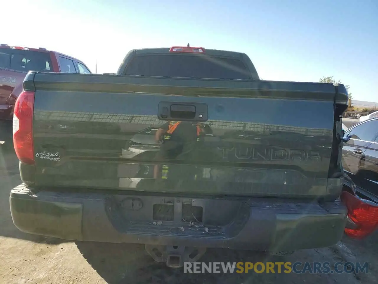 6 fotografías del automóvil dañado 5TFDY5F11MX019466 TOYOTA TUNDRA 2021