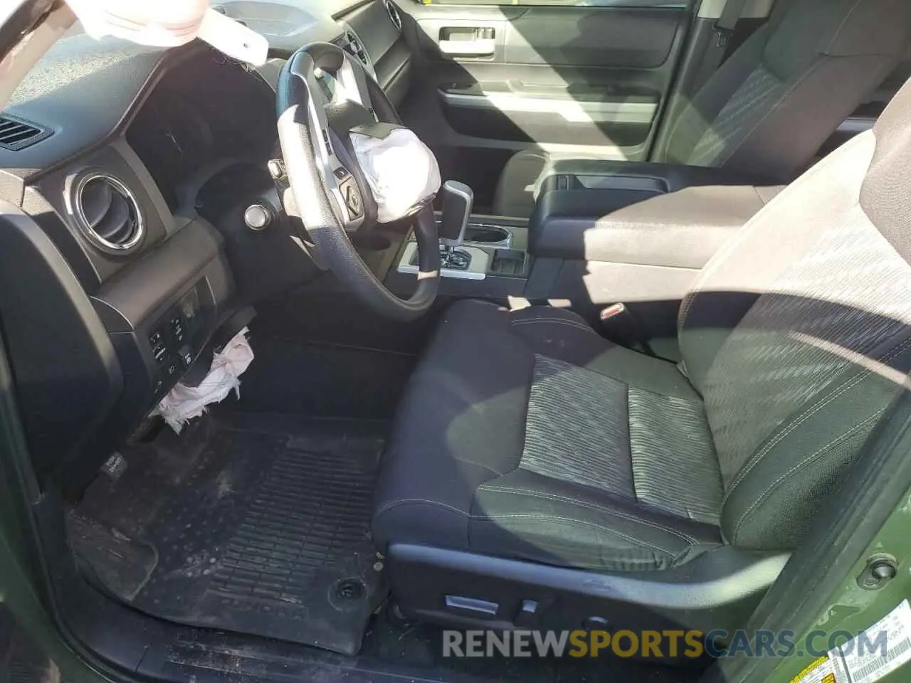 7 fotografías del automóvil dañado 5TFDY5F11MX019466 TOYOTA TUNDRA 2021