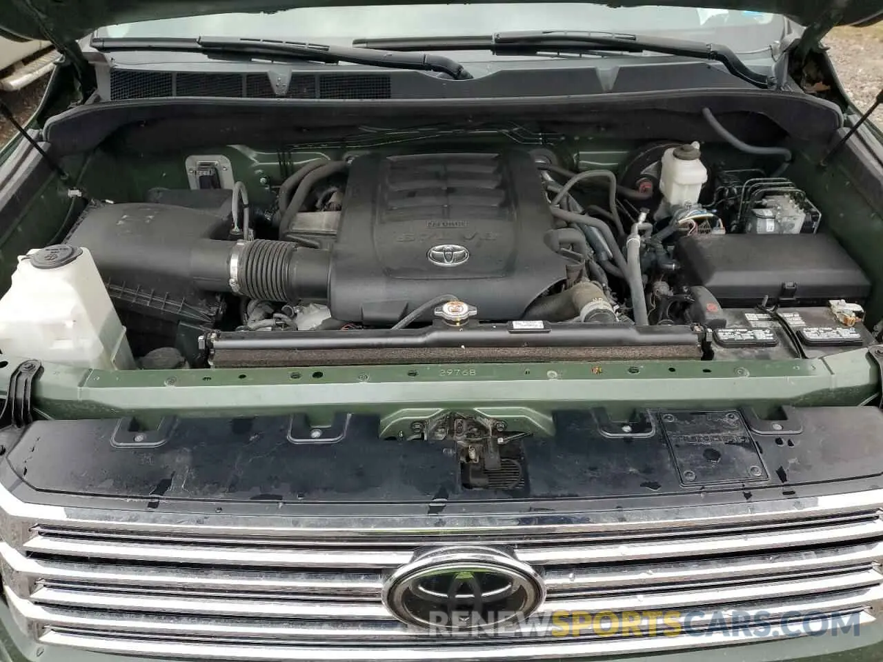 11 fotografías del automóvil dañado 5TFDY5F11MX031049 TOYOTA TUNDRA 2021