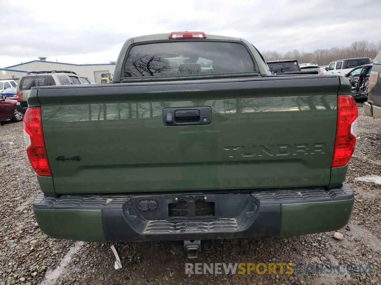 6 fotografías del automóvil dañado 5TFDY5F11MX031049 TOYOTA TUNDRA 2021