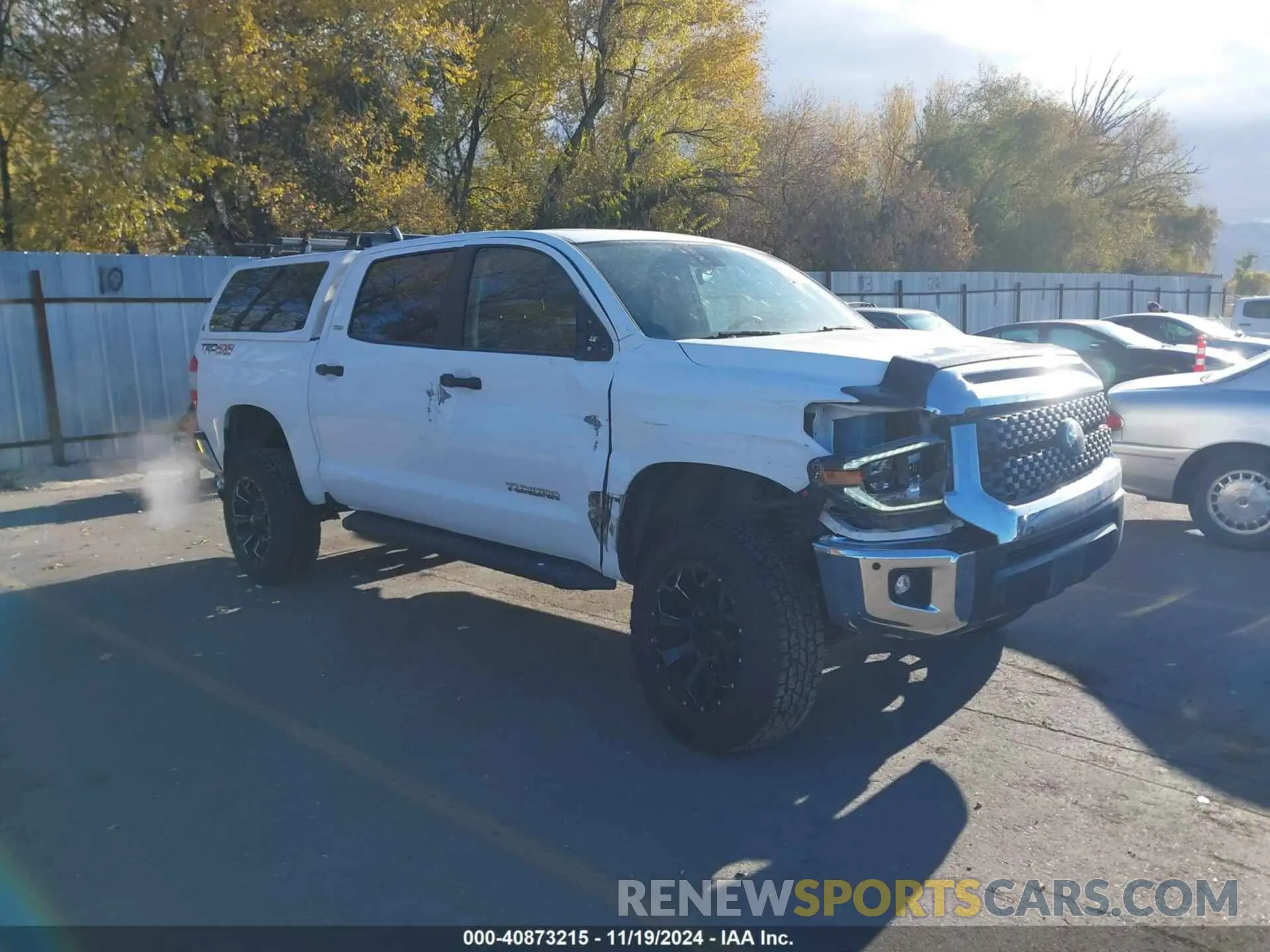1 fotografías del automóvil dañado 5TFDY5F11MX033075 TOYOTA TUNDRA 2021