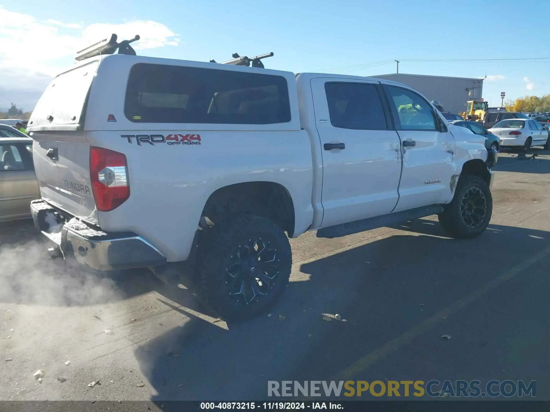 4 fotografías del automóvil dañado 5TFDY5F11MX033075 TOYOTA TUNDRA 2021