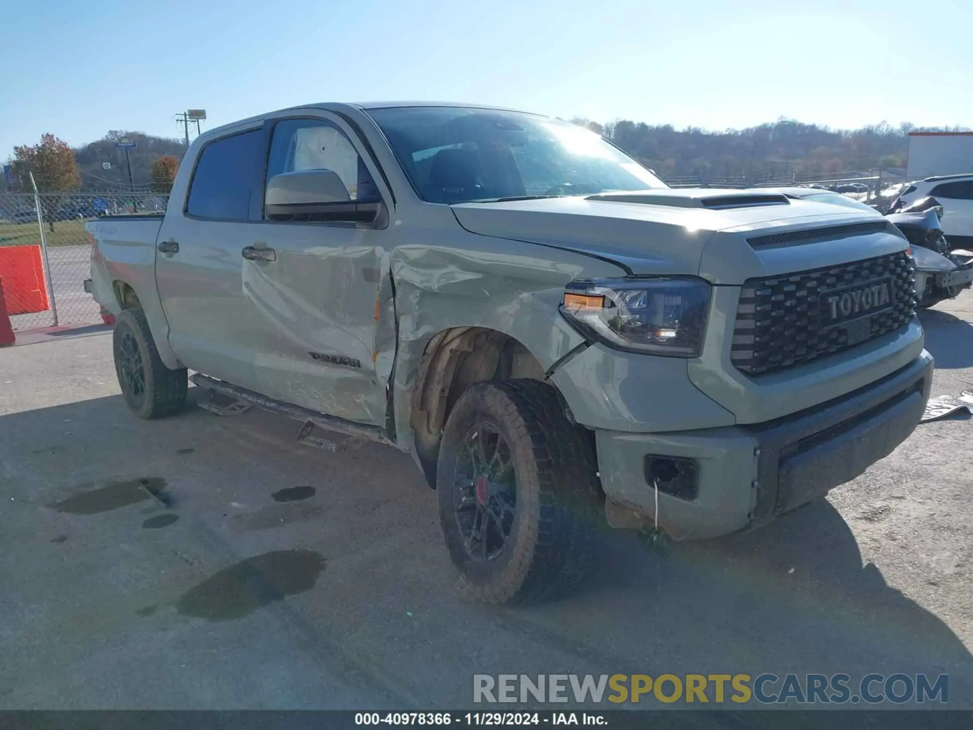 1 fotografías del automóvil dañado 5TFDY5F11MX033674 TOYOTA TUNDRA 2021