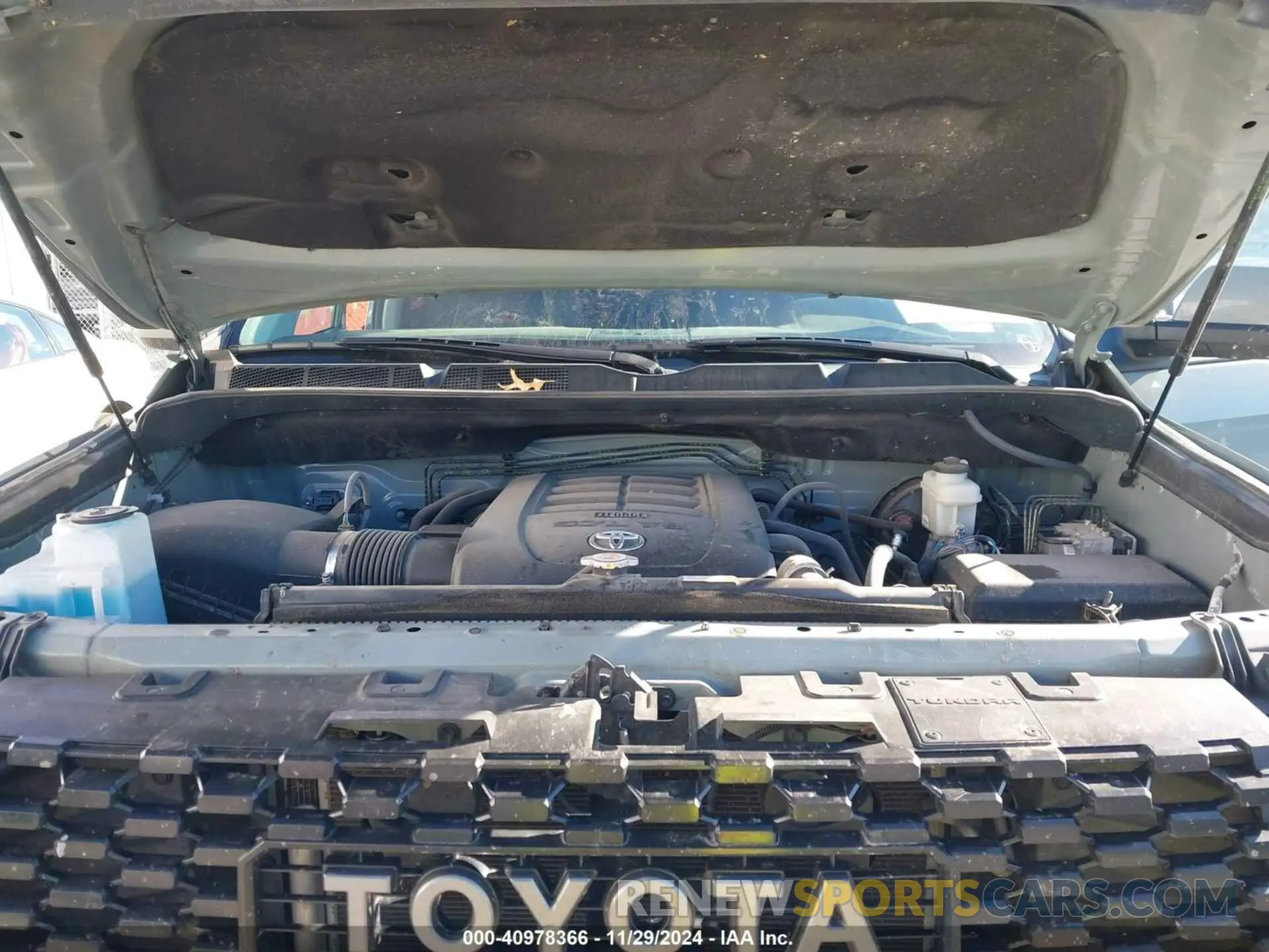 10 fotografías del automóvil dañado 5TFDY5F11MX033674 TOYOTA TUNDRA 2021