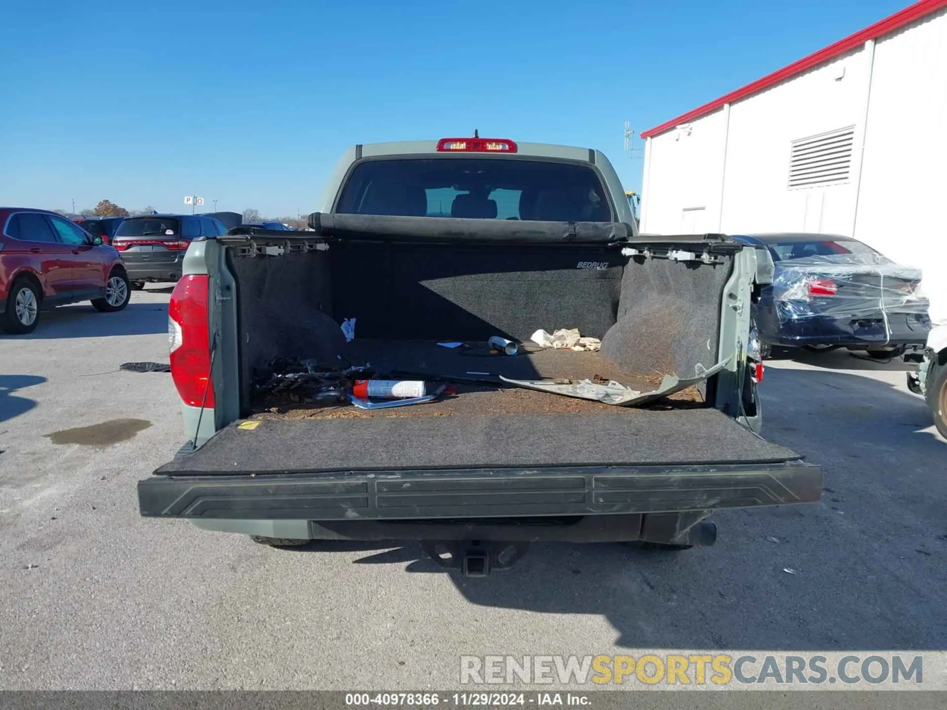 16 fotografías del automóvil dañado 5TFDY5F11MX033674 TOYOTA TUNDRA 2021