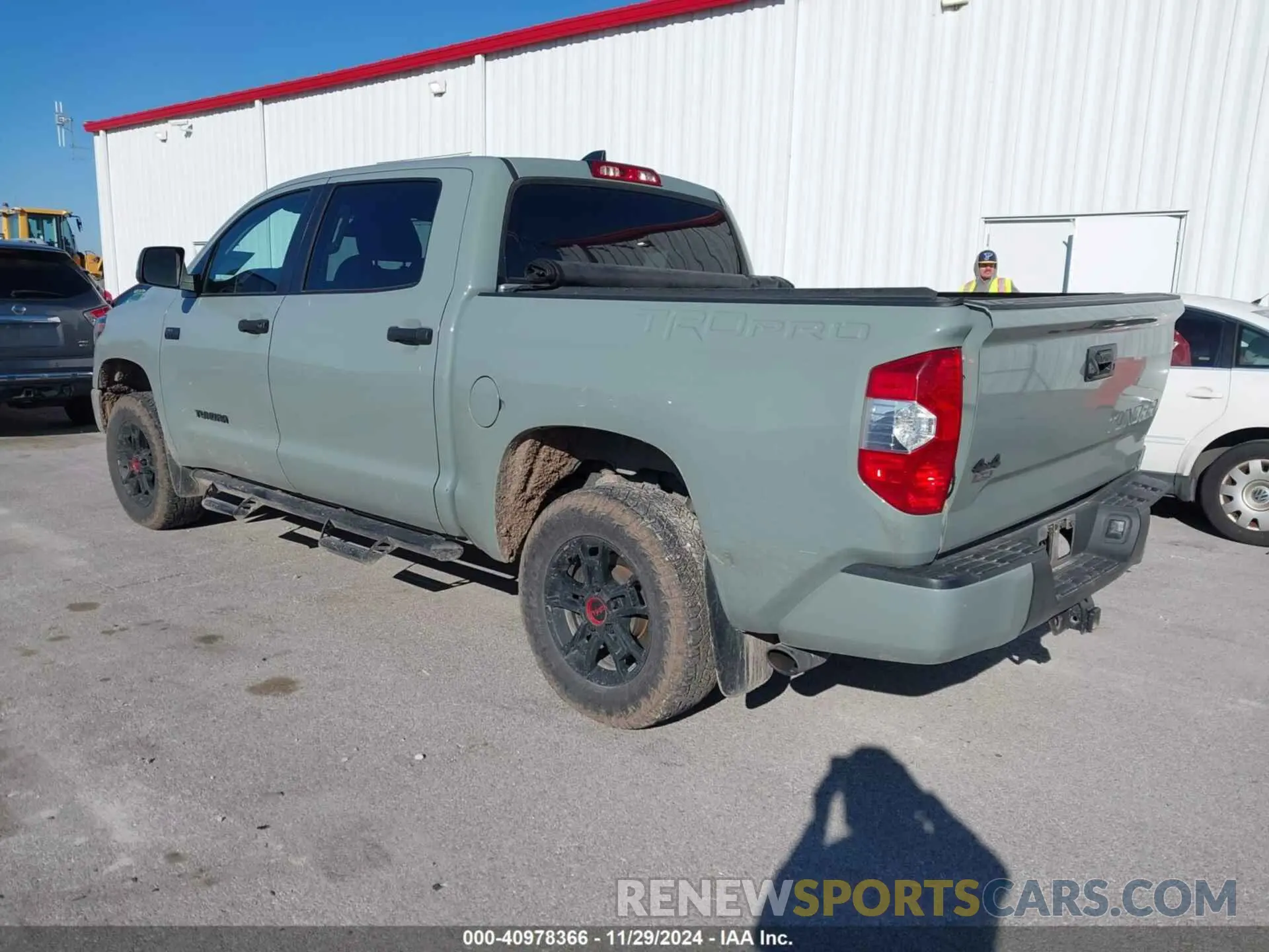 3 fotografías del automóvil dañado 5TFDY5F11MX033674 TOYOTA TUNDRA 2021