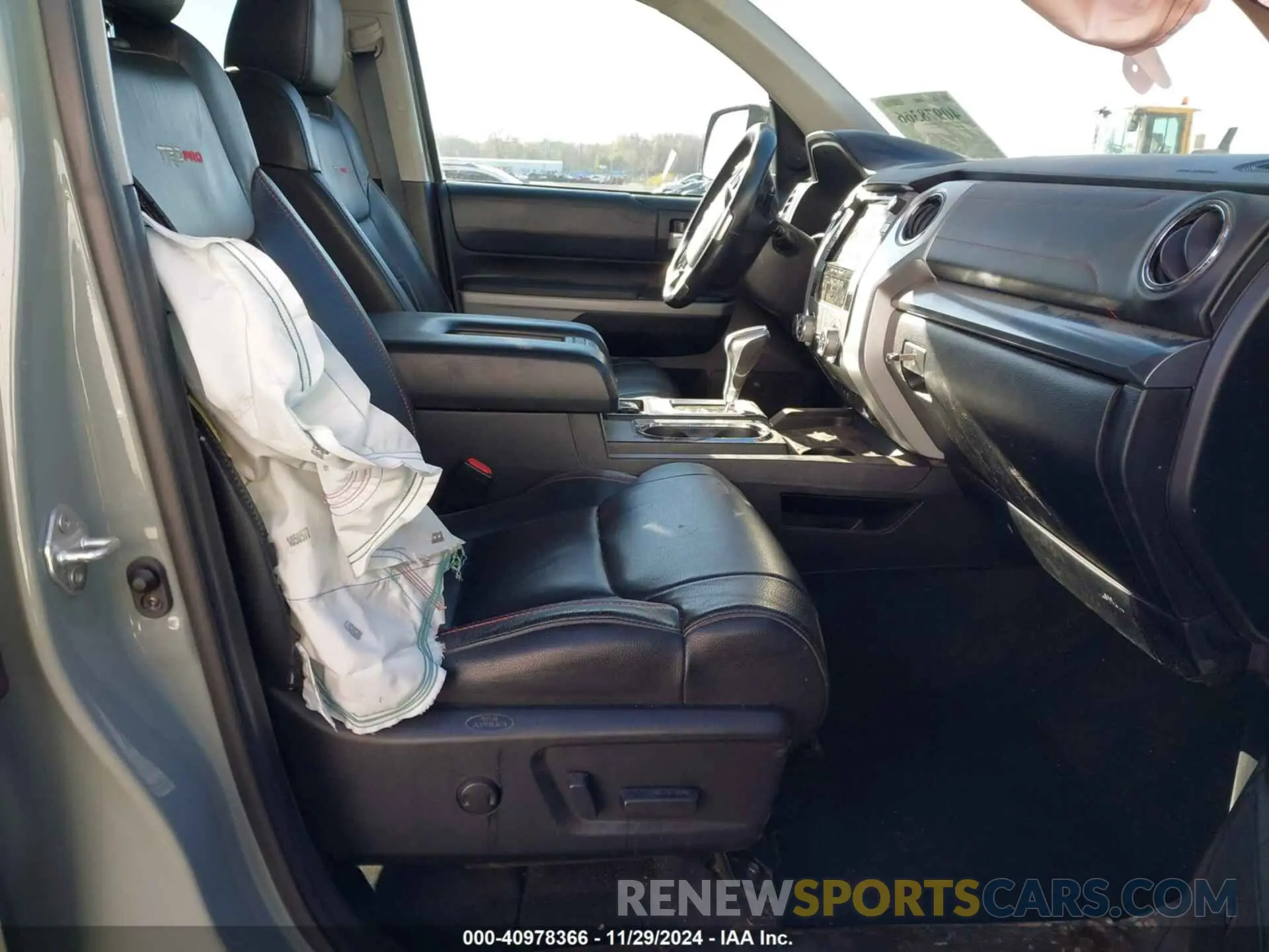 5 fotografías del automóvil dañado 5TFDY5F11MX033674 TOYOTA TUNDRA 2021