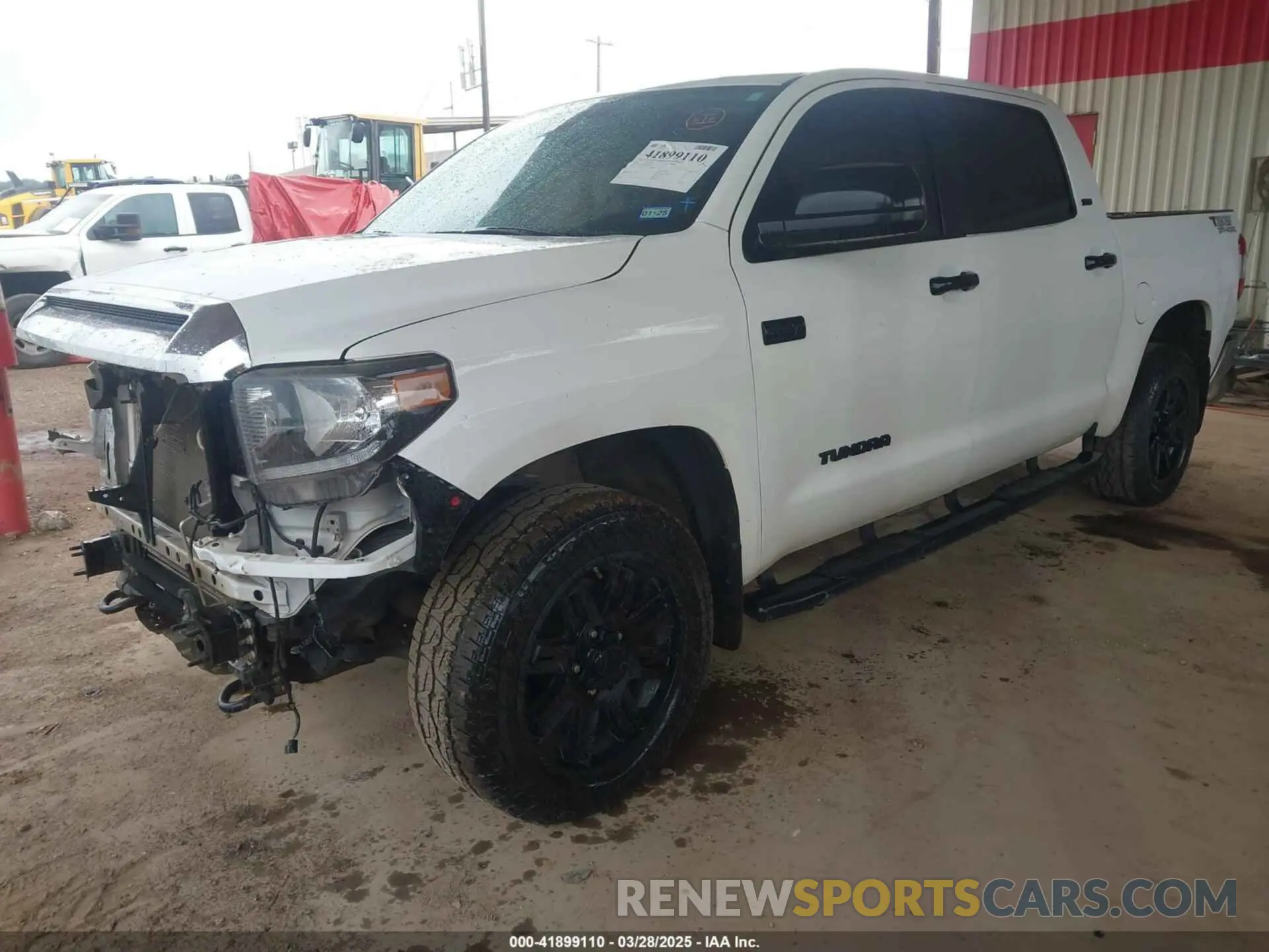 2 fotografías del automóvil dañado 5TFDY5F11MX972548 TOYOTA TUNDRA 2021