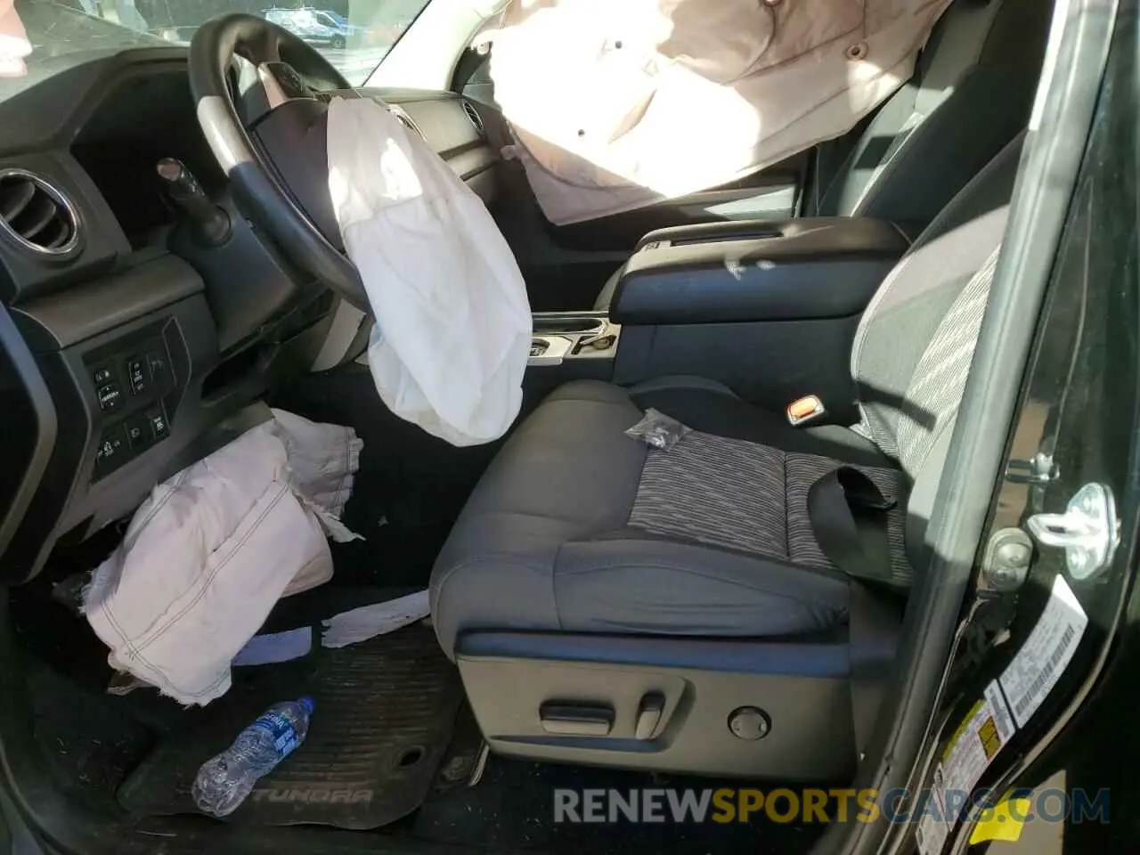 7 fotografías del automóvil dañado 5TFDY5F12MX995708 TOYOTA TUNDRA 2021
