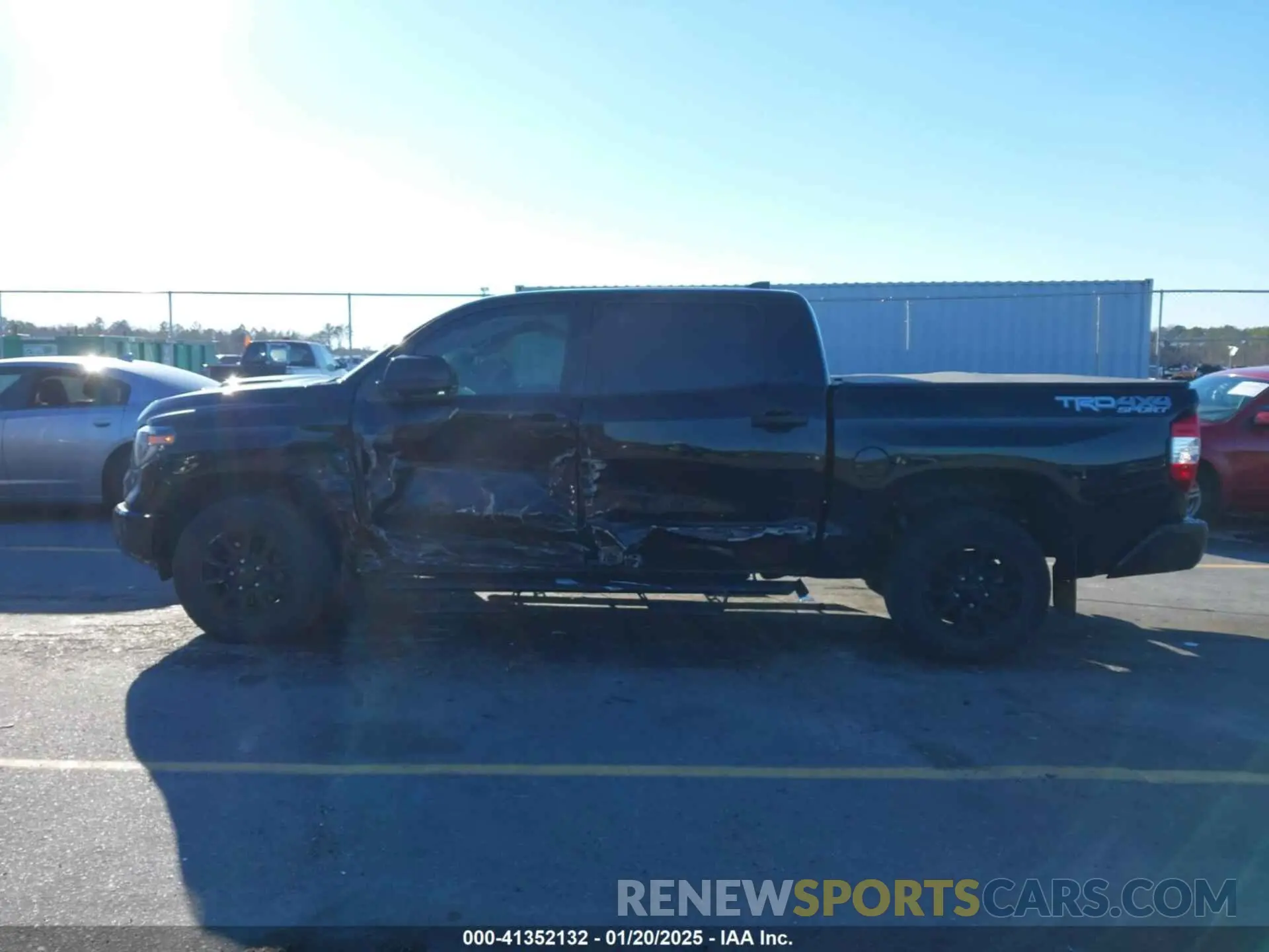 14 fotografías del automóvil dañado 5TFDY5F13MX005925 TOYOTA TUNDRA 2021