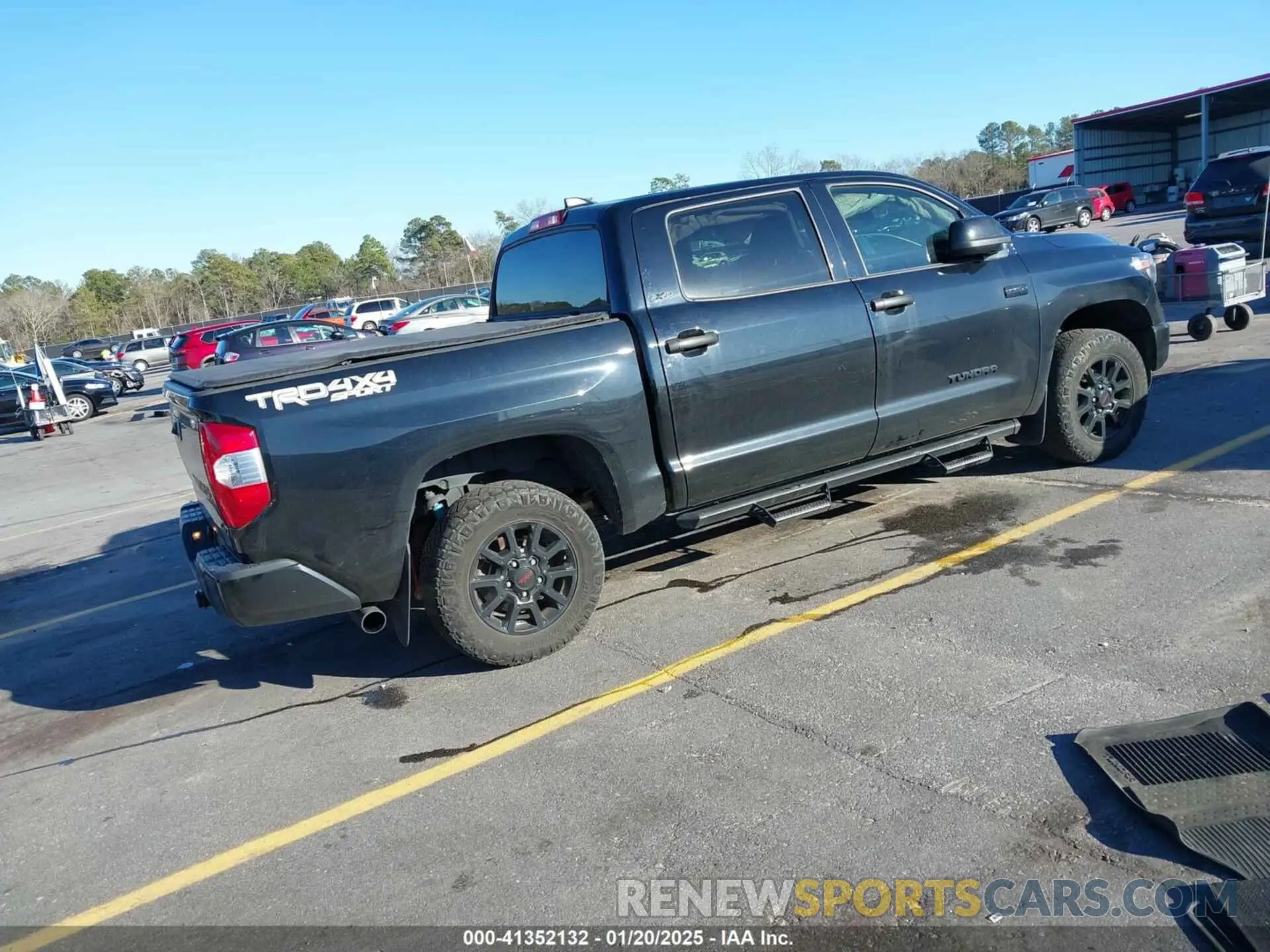 4 fotografías del automóvil dañado 5TFDY5F13MX005925 TOYOTA TUNDRA 2021