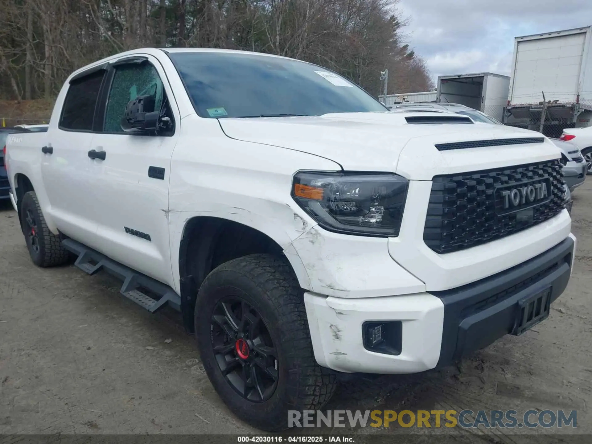 1 fotografías del automóvil dañado 5TFDY5F13MX029741 TOYOTA TUNDRA 2021