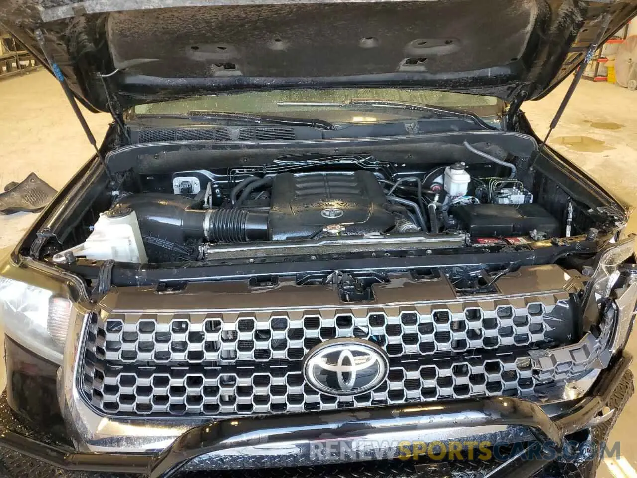 11 fotografías del automóvil dañado 5TFDY5F13MX973460 TOYOTA TUNDRA 2021