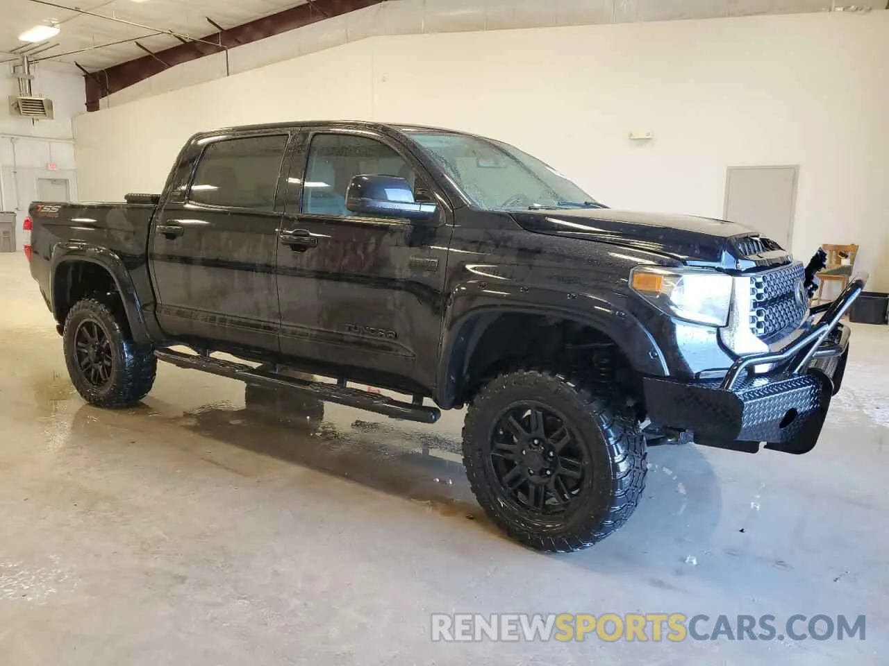 4 fotografías del automóvil dañado 5TFDY5F13MX973460 TOYOTA TUNDRA 2021