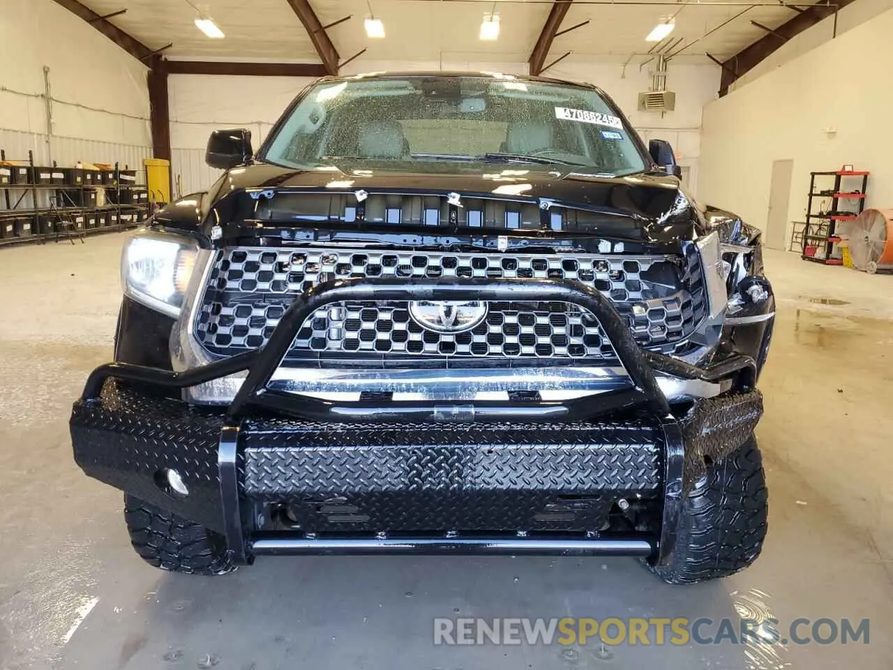 5 fotografías del automóvil dañado 5TFDY5F13MX973460 TOYOTA TUNDRA 2021