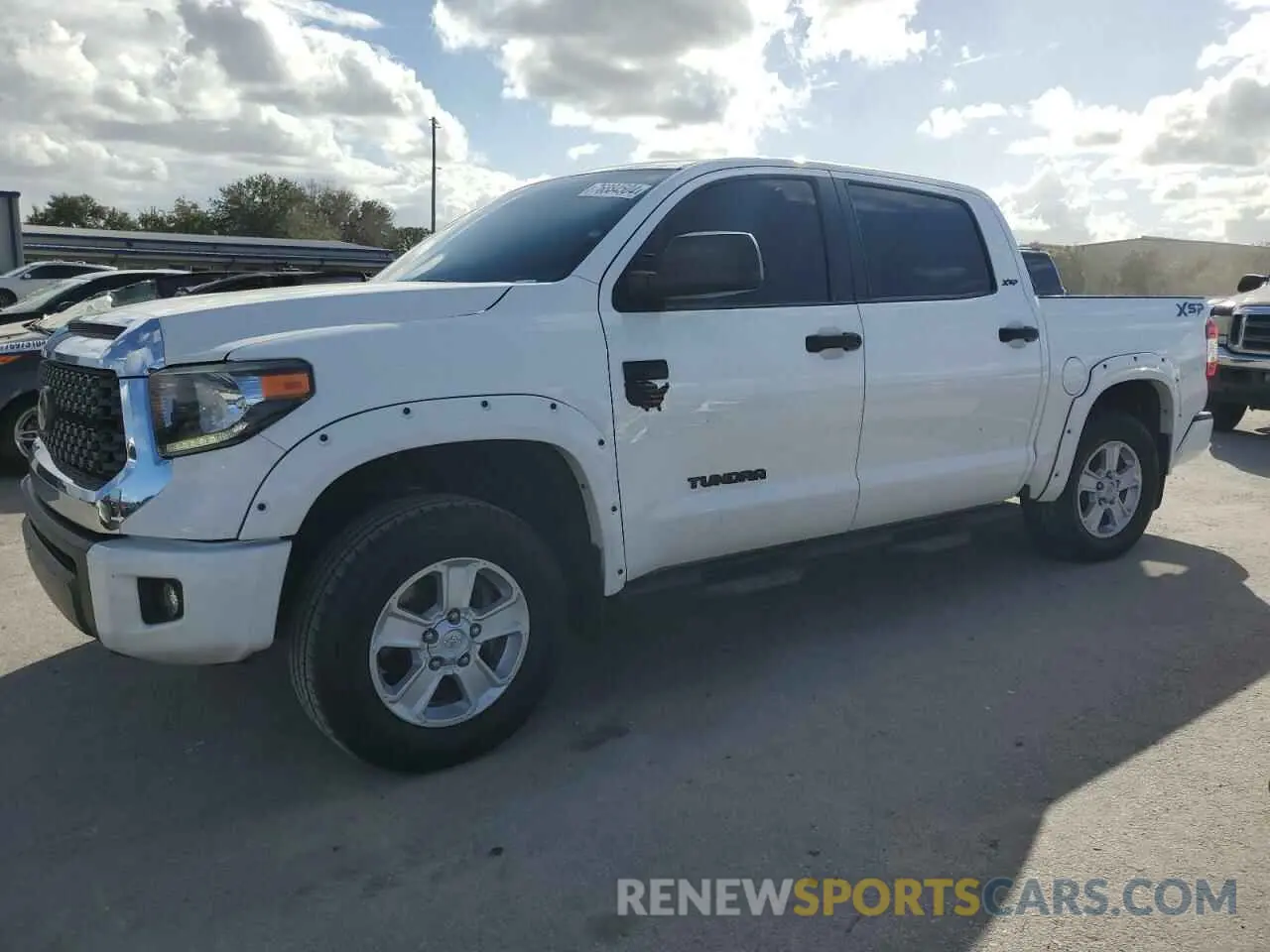 1 fotografías del automóvil dañado 5TFDY5F13MX984863 TOYOTA TUNDRA 2021