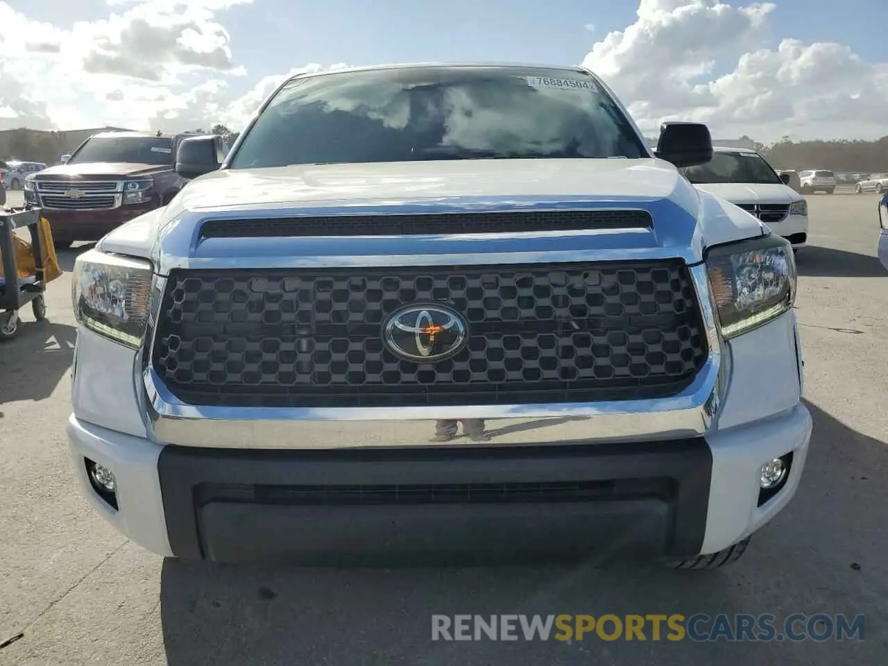 5 fotografías del automóvil dañado 5TFDY5F13MX984863 TOYOTA TUNDRA 2021