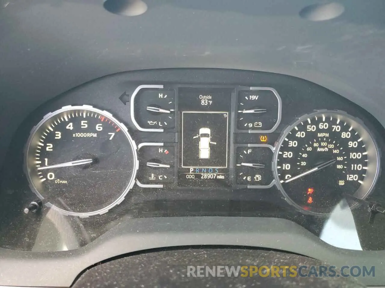 9 fotografías del automóvil dañado 5TFDY5F13MX984863 TOYOTA TUNDRA 2021