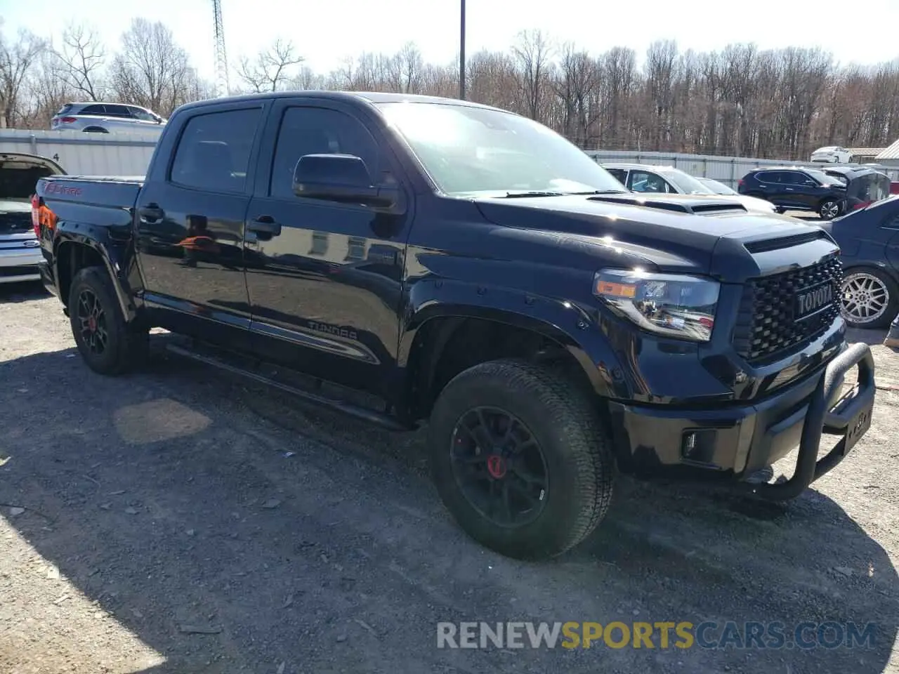 4 fotografías del automóvil dañado 5TFDY5F14MX965660 TOYOTA TUNDRA 2021
