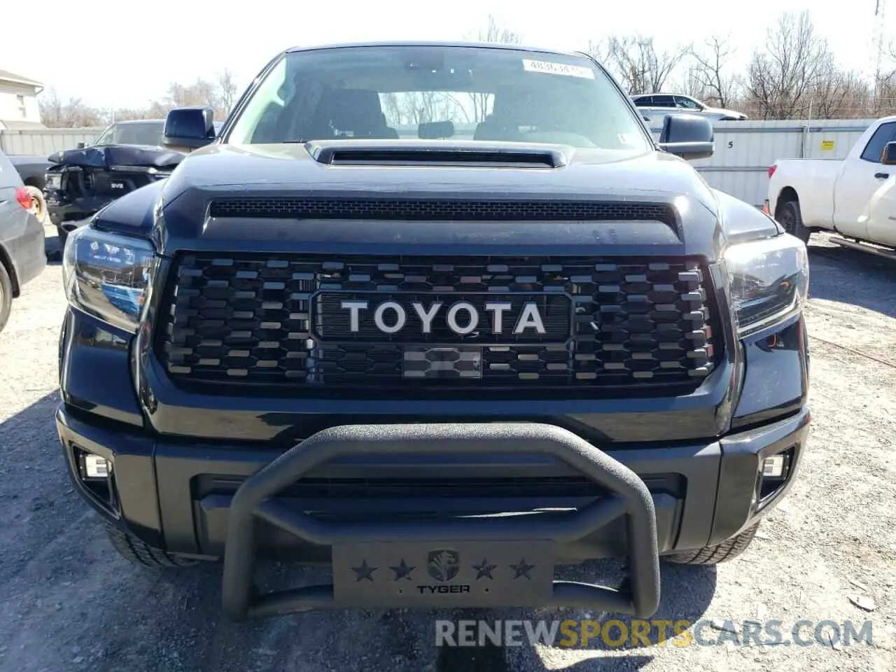 5 fotografías del automóvil dañado 5TFDY5F14MX965660 TOYOTA TUNDRA 2021