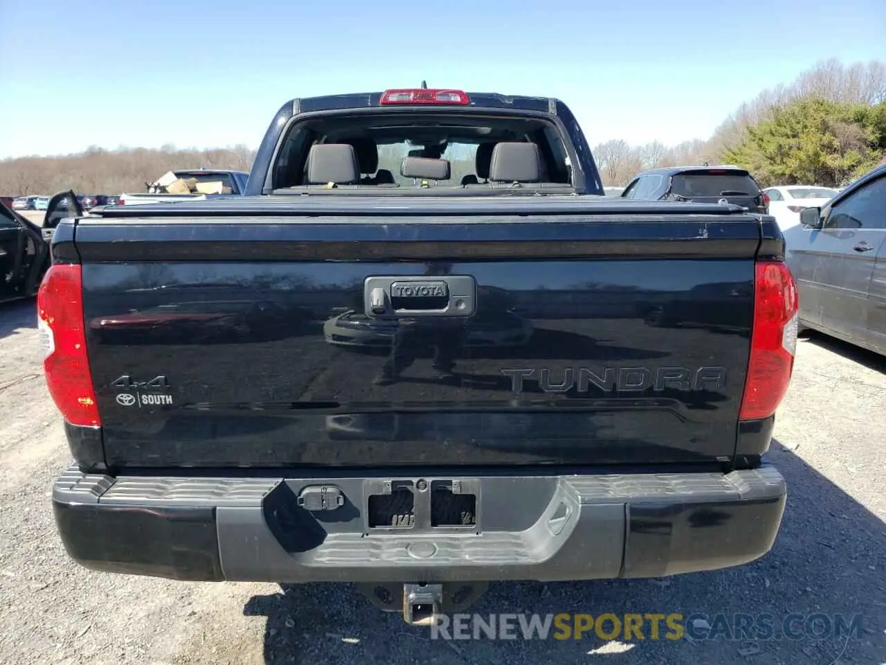 6 fotografías del automóvil dañado 5TFDY5F14MX965660 TOYOTA TUNDRA 2021