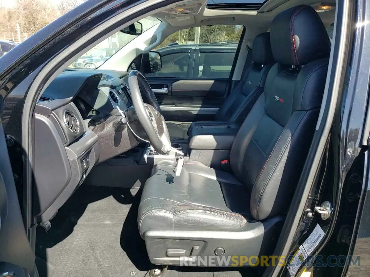 7 fotografías del automóvil dañado 5TFDY5F14MX965660 TOYOTA TUNDRA 2021