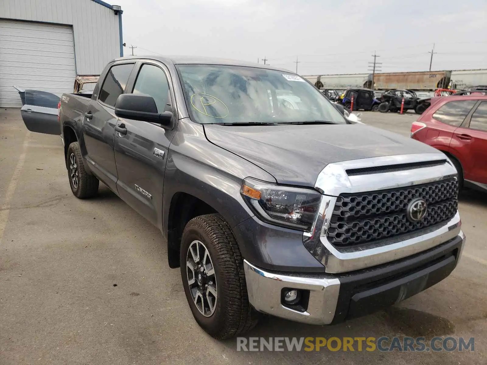 1 fotografías del automóvil dañado 5TFDY5F14MX976853 TOYOTA TUNDRA 2021