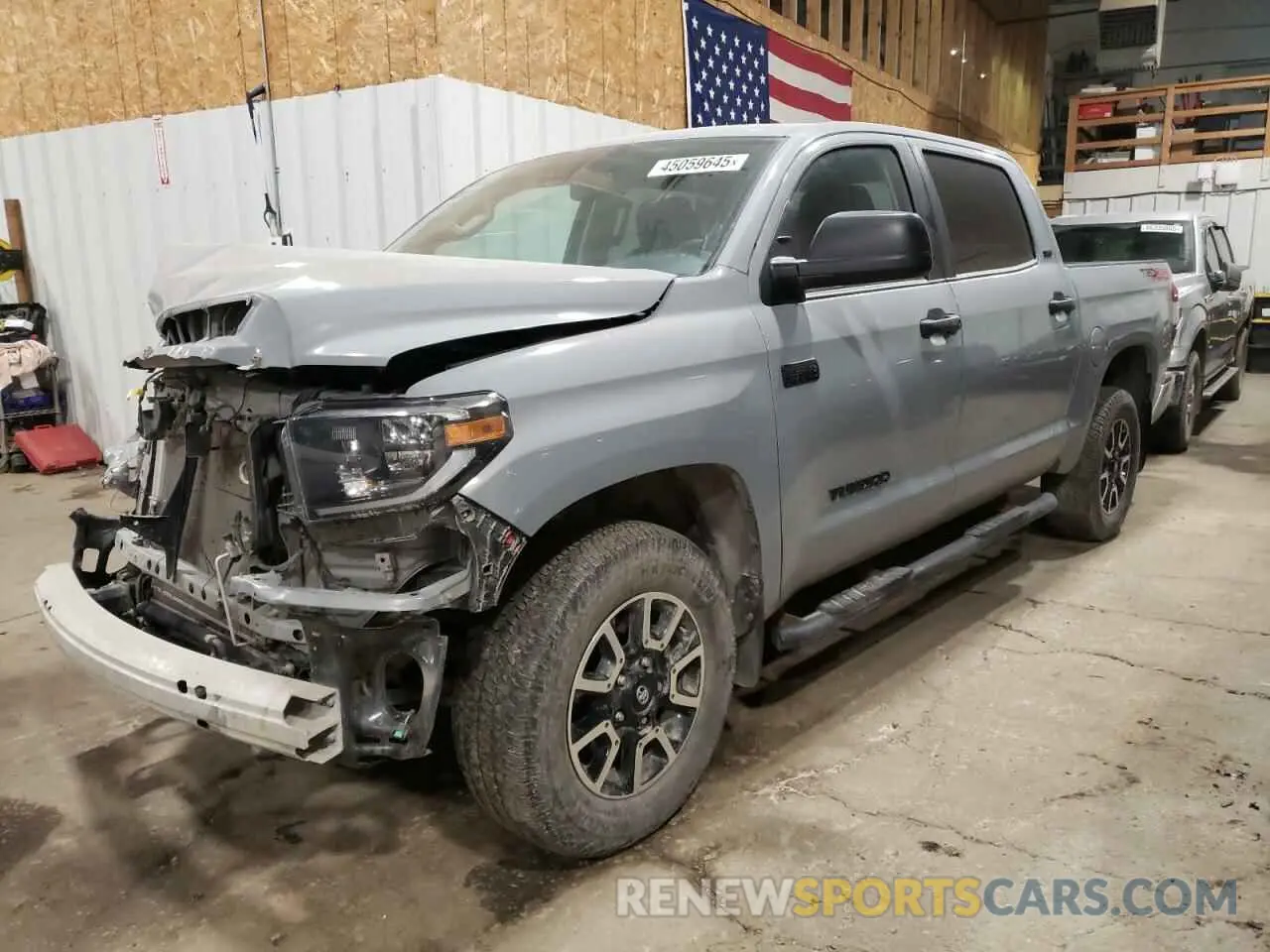 1 fotografías del automóvil dañado 5TFDY5F15MX017834 TOYOTA TUNDRA 2021
