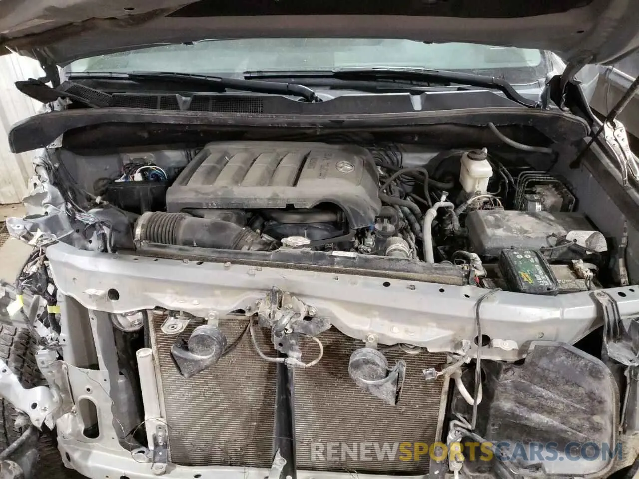 11 fotografías del automóvil dañado 5TFDY5F15MX017834 TOYOTA TUNDRA 2021