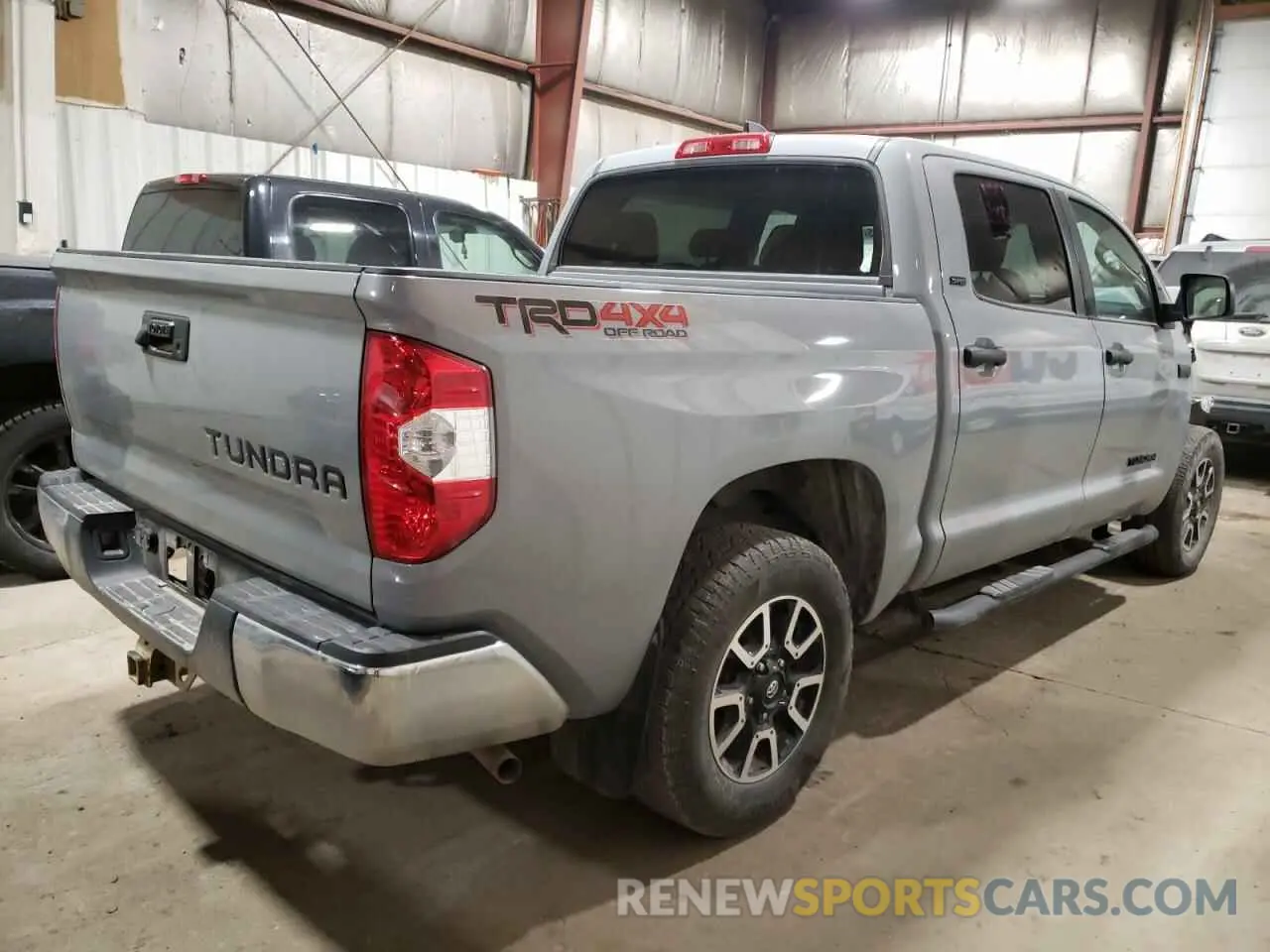3 fotografías del automóvil dañado 5TFDY5F15MX017834 TOYOTA TUNDRA 2021