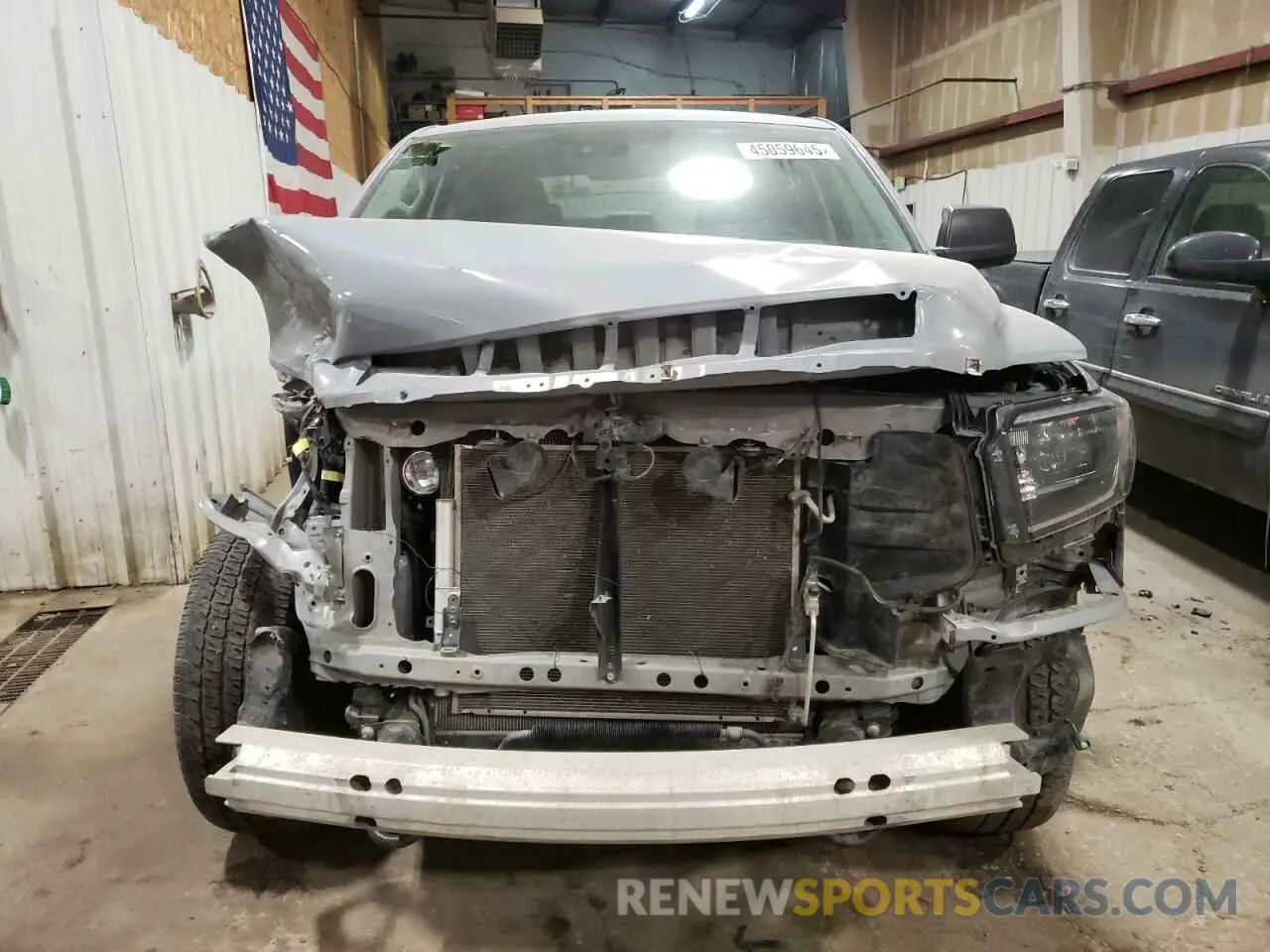 5 fotografías del automóvil dañado 5TFDY5F15MX017834 TOYOTA TUNDRA 2021