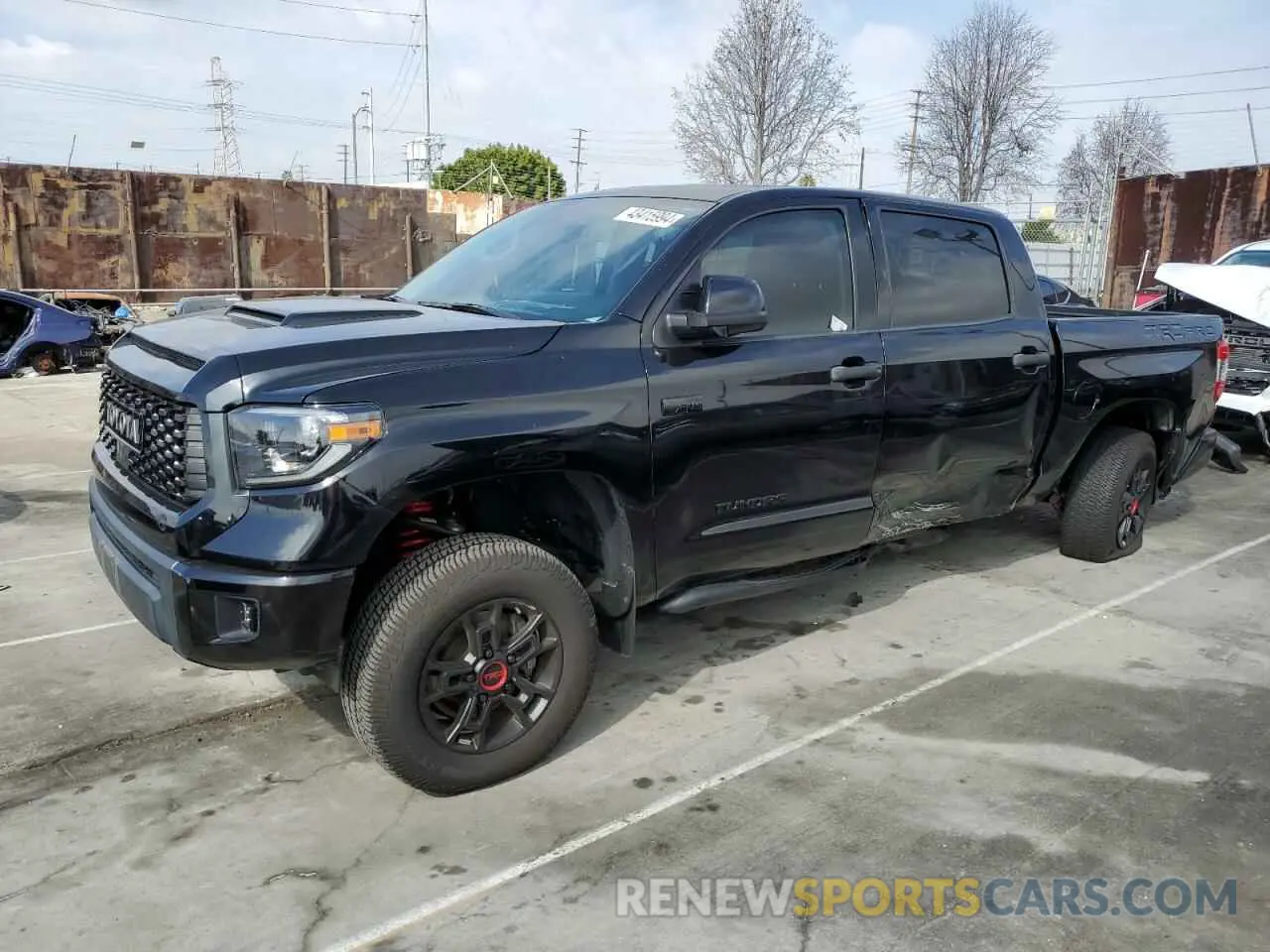 1 fotografías del automóvil dañado 5TFDY5F15MX965604 TOYOTA TUNDRA 2021