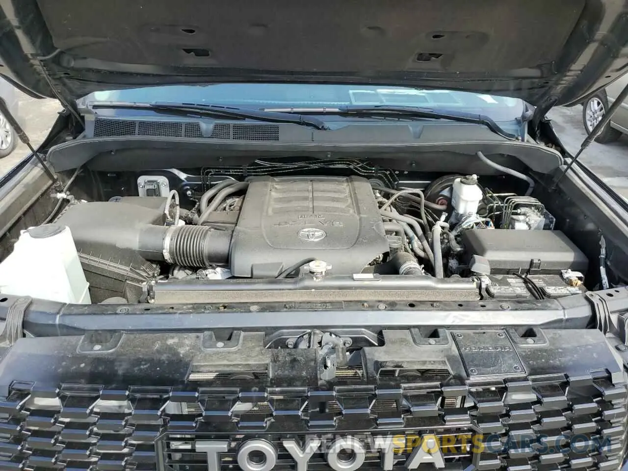 11 fotografías del automóvil dañado 5TFDY5F15MX965604 TOYOTA TUNDRA 2021