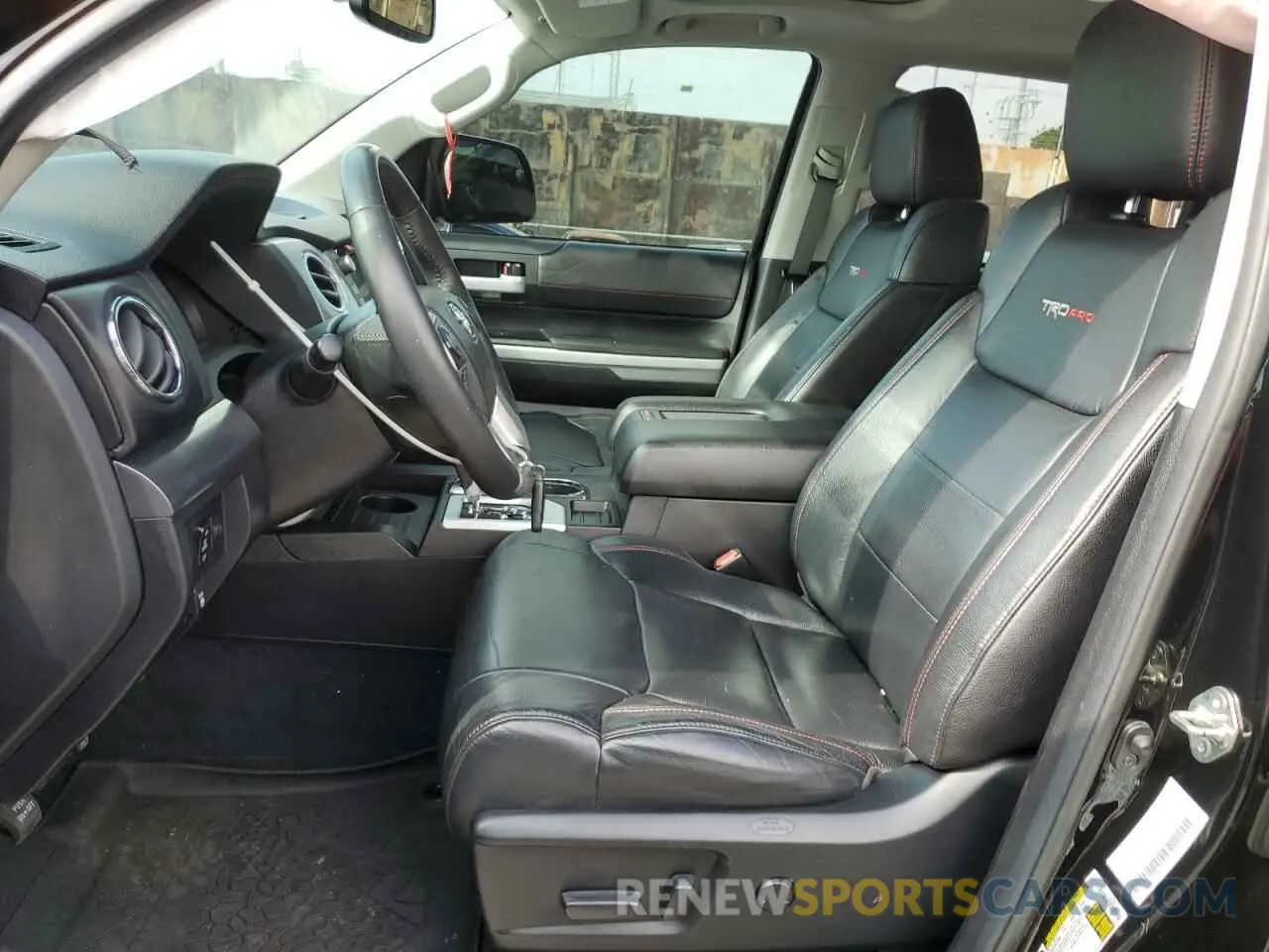 7 fotografías del automóvil dañado 5TFDY5F15MX965604 TOYOTA TUNDRA 2021